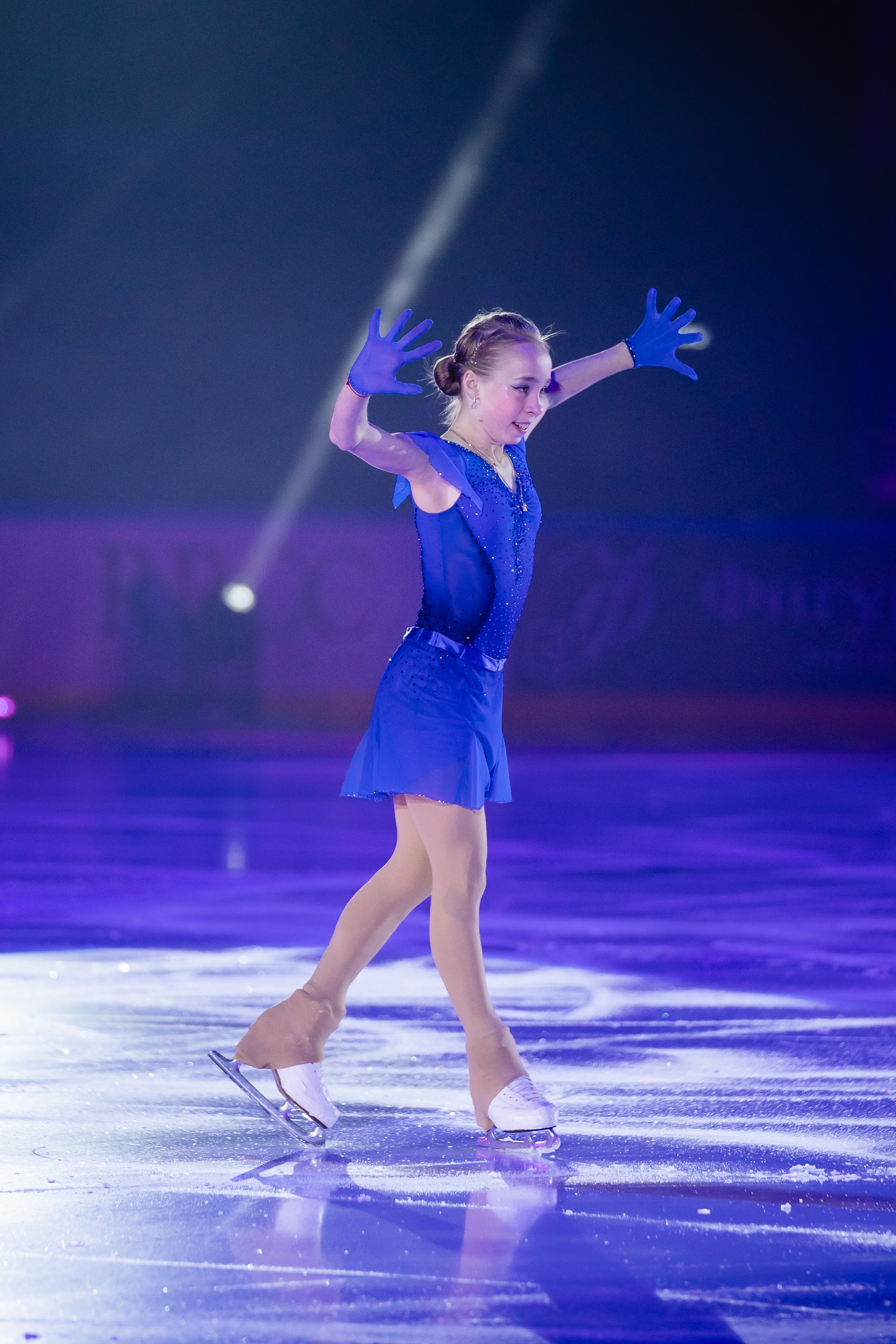 Шоу «Чемпионы на льду» в Новосибирске. Воробьева Ксения — Спортивный и танцевальный фотограф Новосибирск
