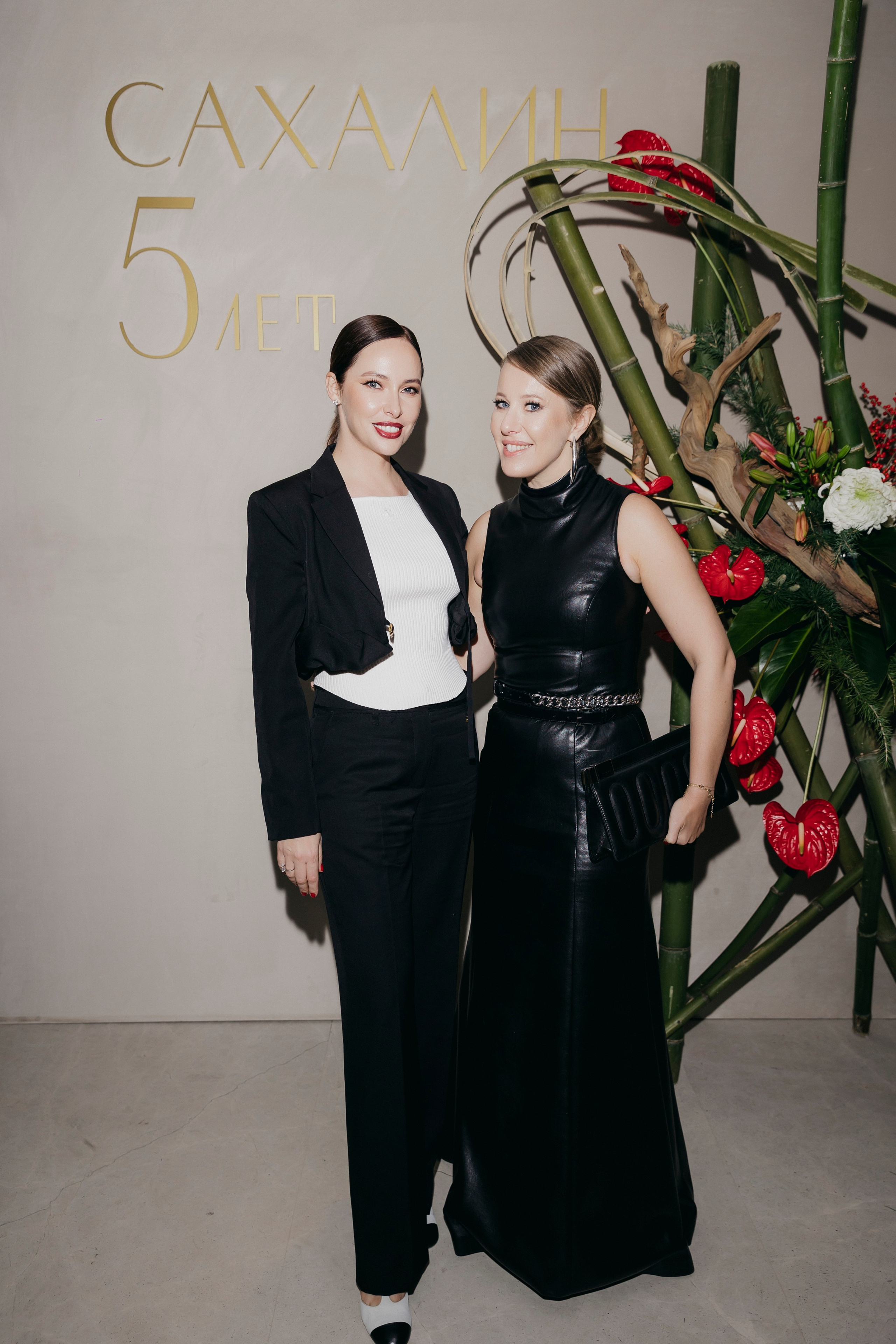 Ирина Зарькова и Ксения Собчак День рождения ресторана «Сахалин», Москва