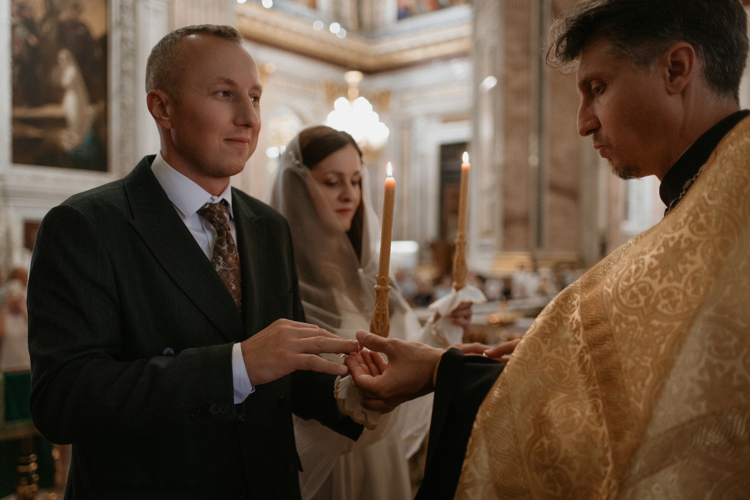 венчание в Исаакиевском соборе