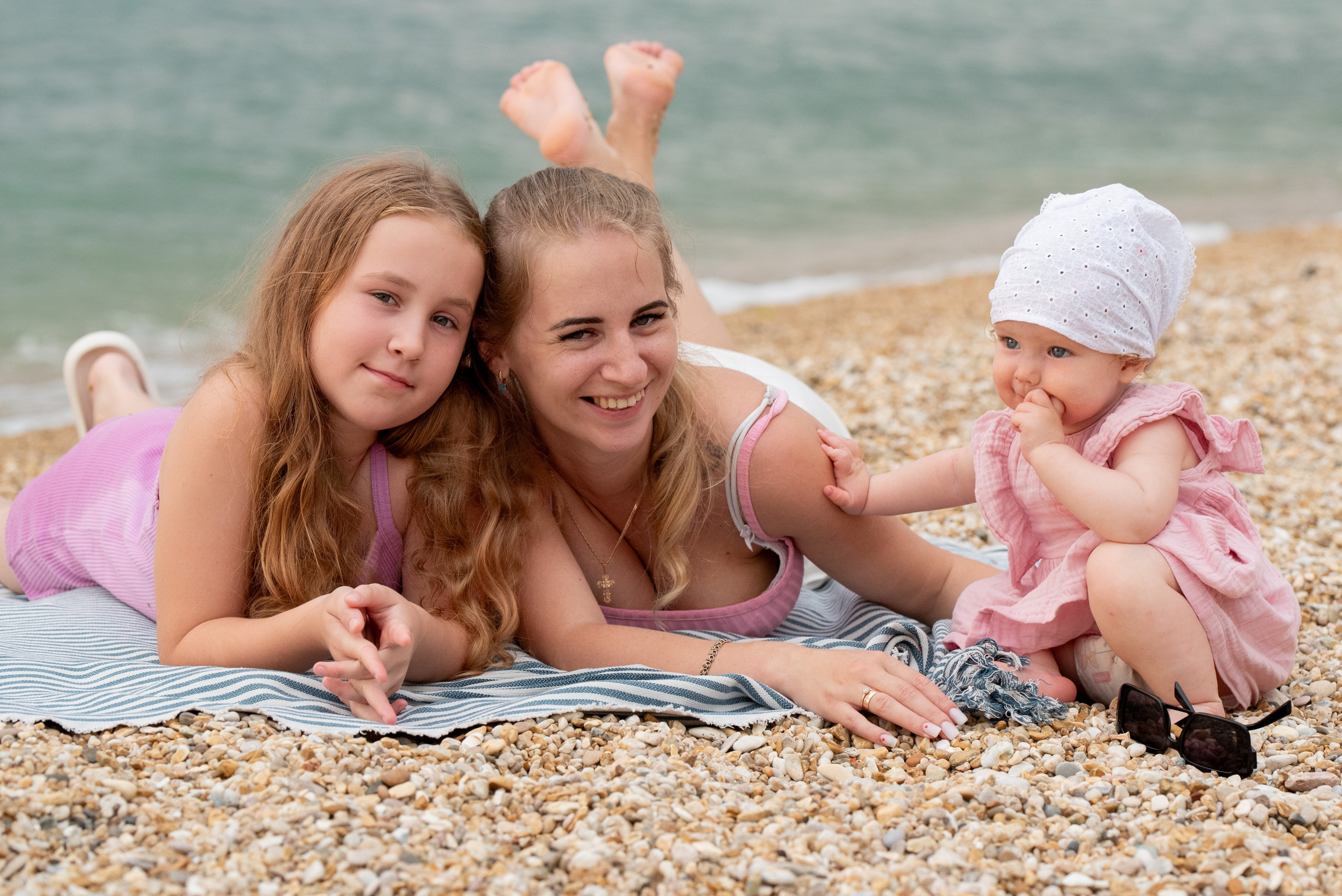 Семья Насти на море. Семейный фотограф в Севастополе Куценко Светлана