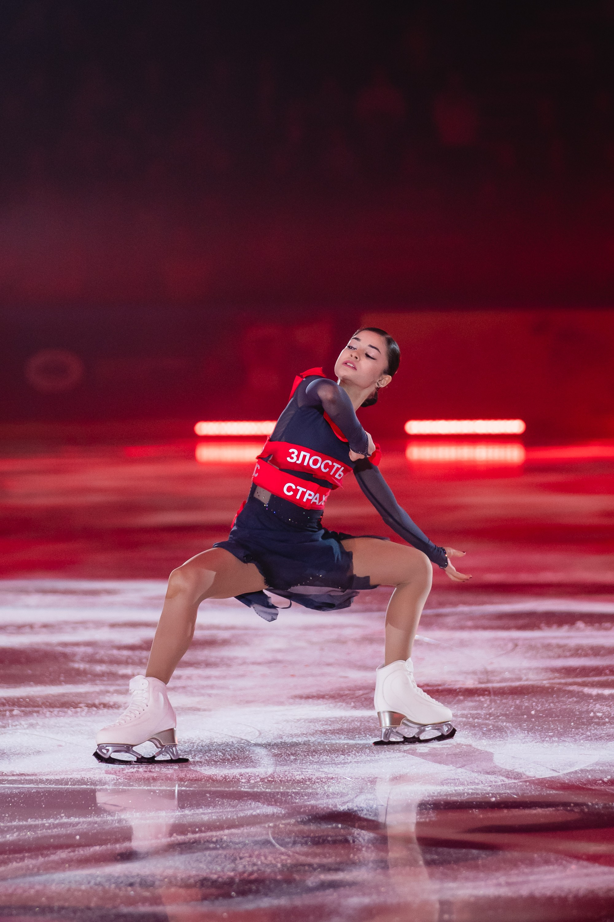 Шоу «Чемпионы на льду» в Новосибирске. Воробьева Ксения — Спортивный и танцевальный фотограф Новосибирск