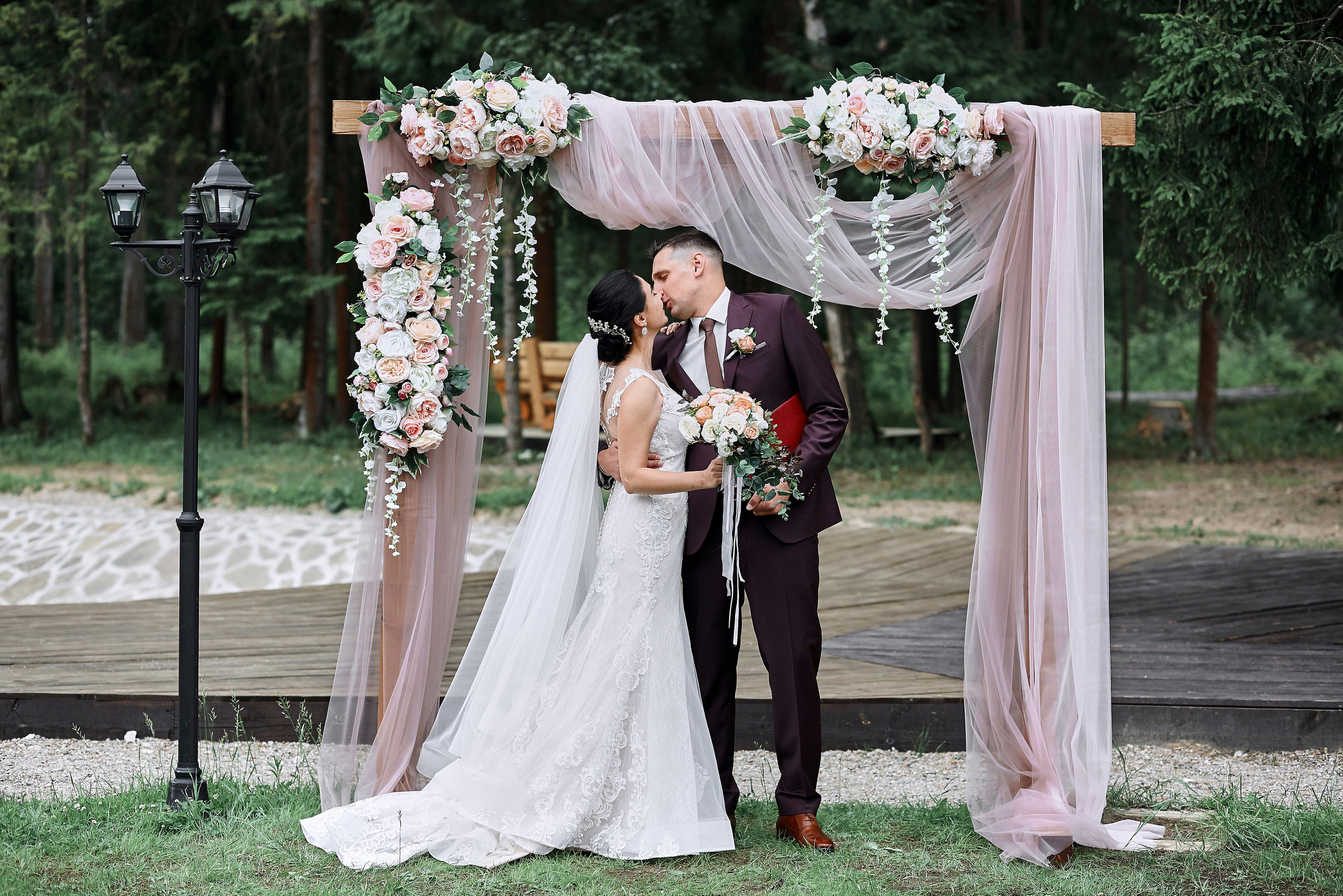 Выездная регистрация + банкет (6 часов): Дарья и Данила. Фотограф в Москве Эльза Хасанова