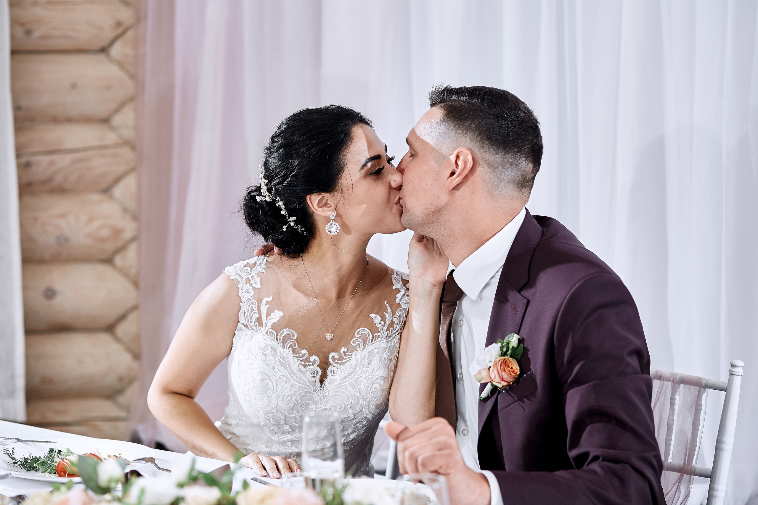 Выездная регистрация + банкет (6 часов): Дарья и Данила. Фотограф в Москве Эльза Хасанова