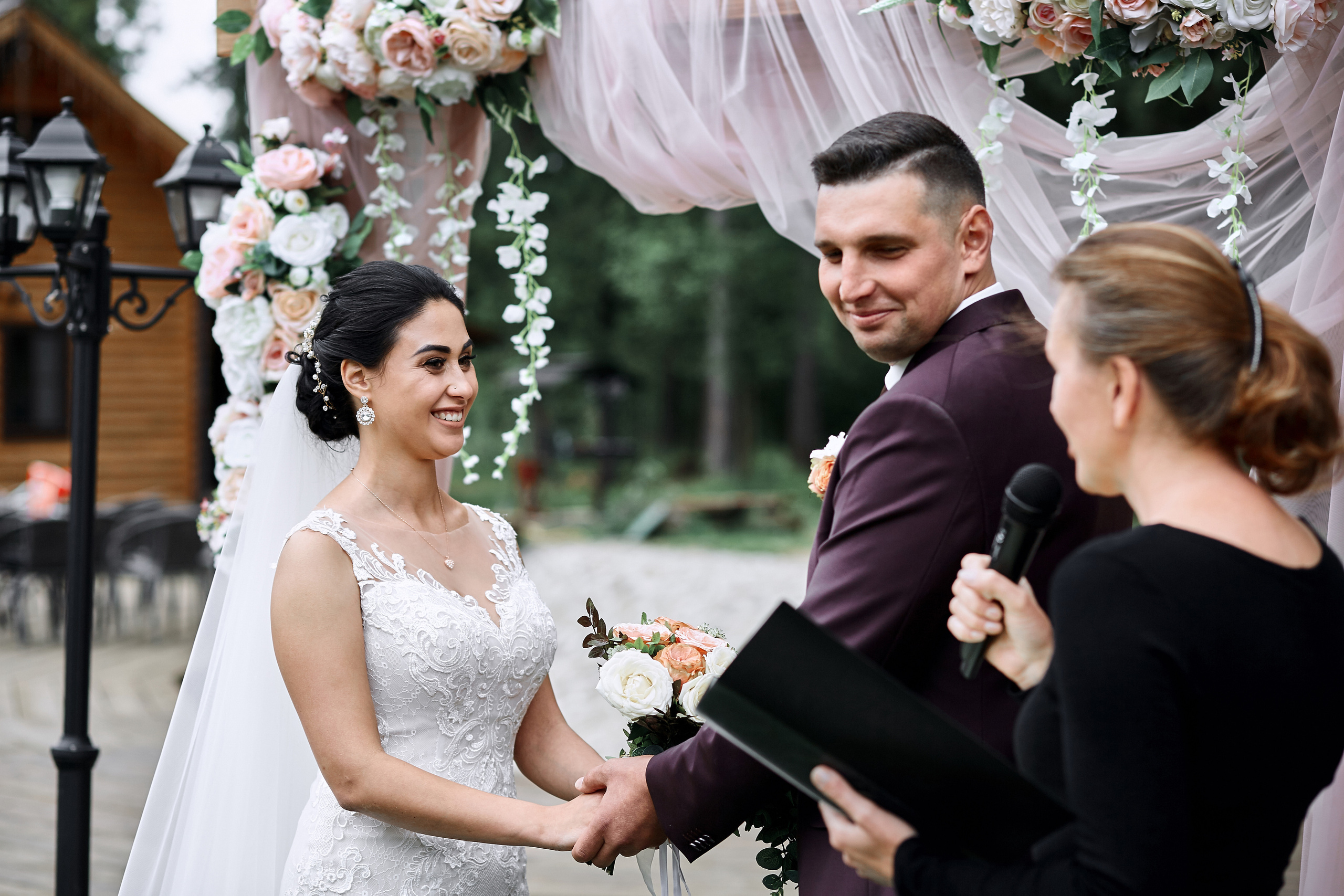 Выездная регистрация + банкет (6 часов): Дарья и Данила. Фотограф в Москве Эльза Хасанова