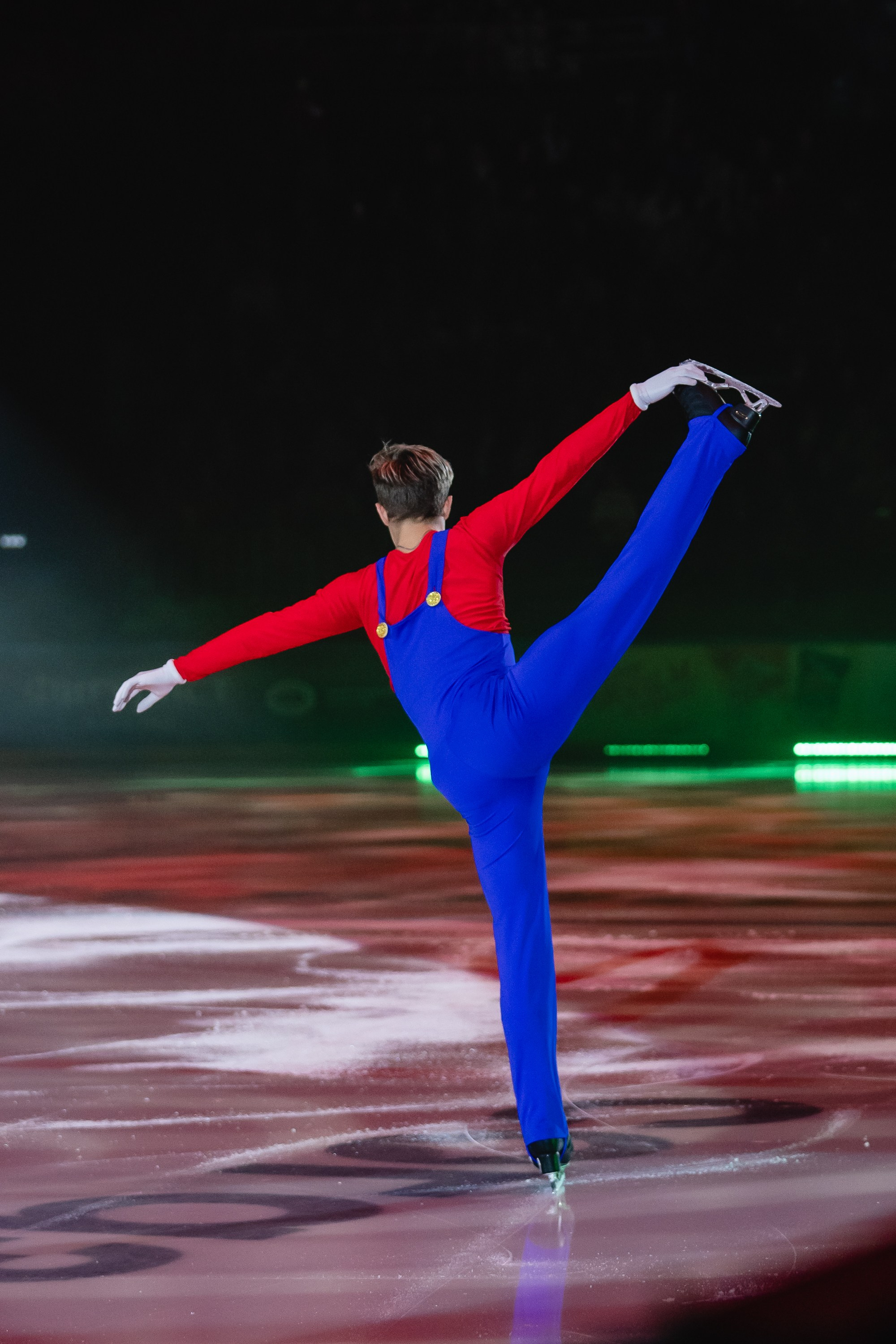 Шоу «Чемпионы на льду» в Новосибирске. Воробьева Ксения — Спортивный и танцевальный фотограф Новосибирск