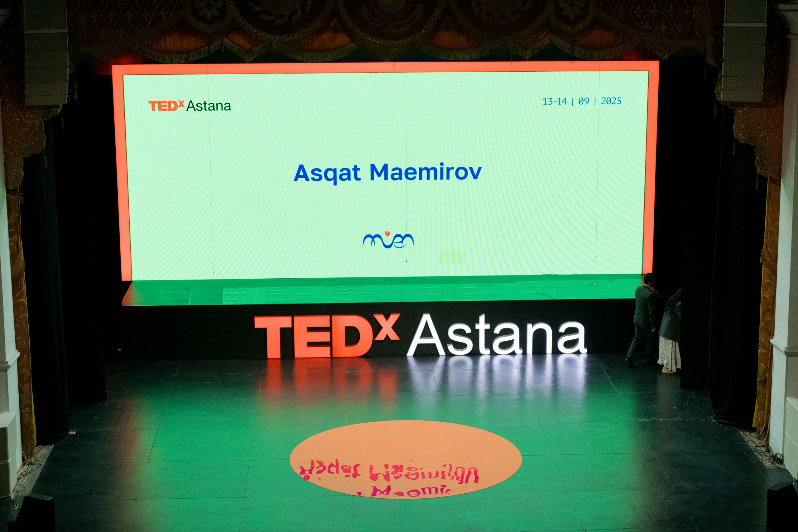TEDxASTANA. OSPAN ALI photographer