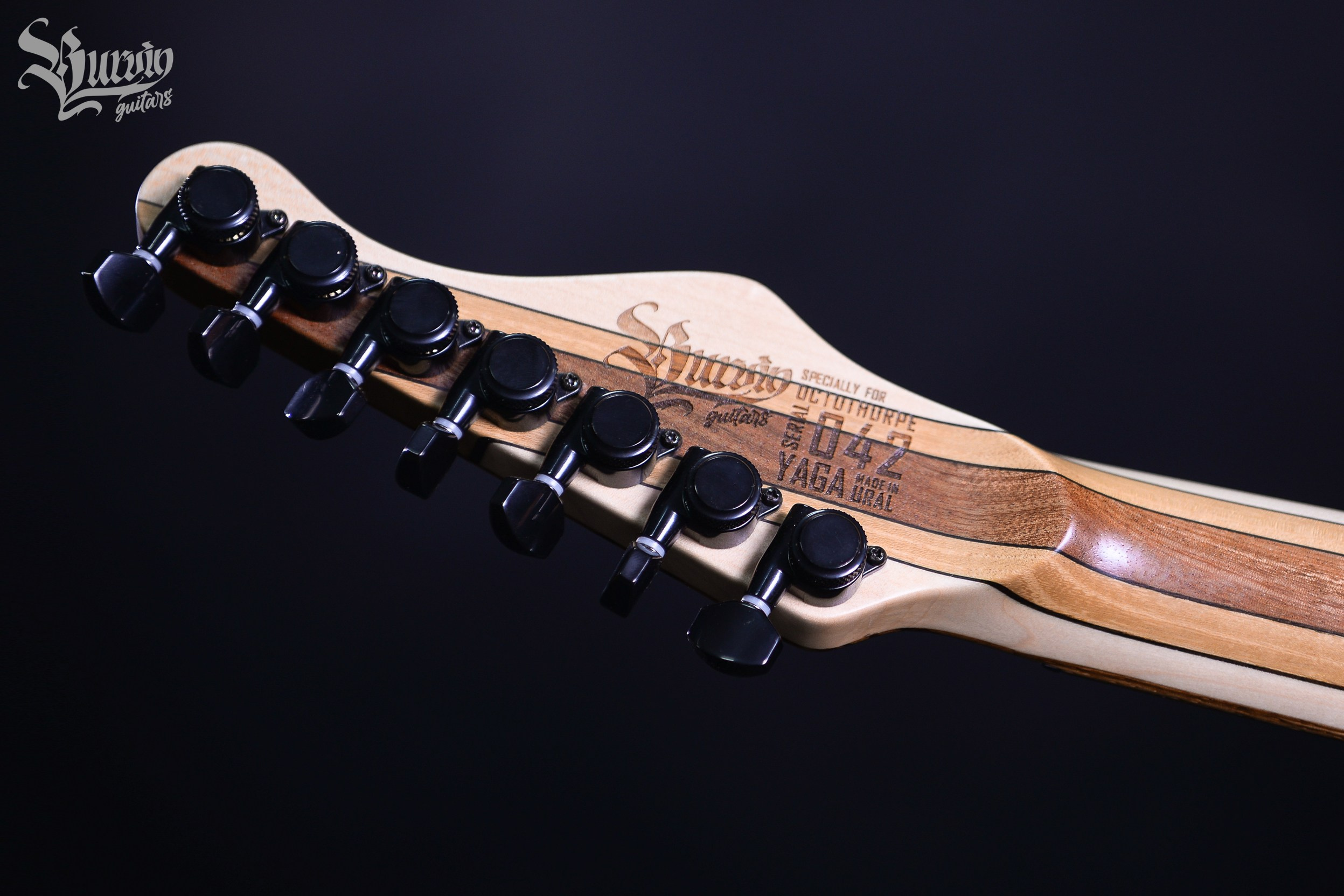 042 YAGA. Master of making guitars and basses to order