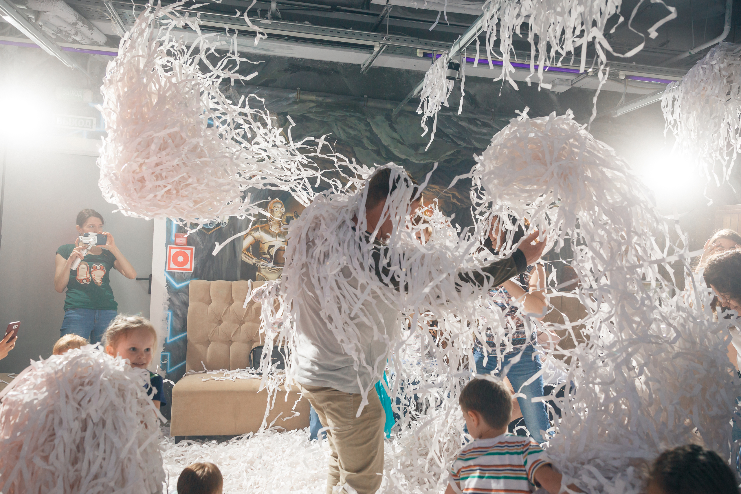 Фотосессия на детский день рождения в Королеве кафе Андерсон