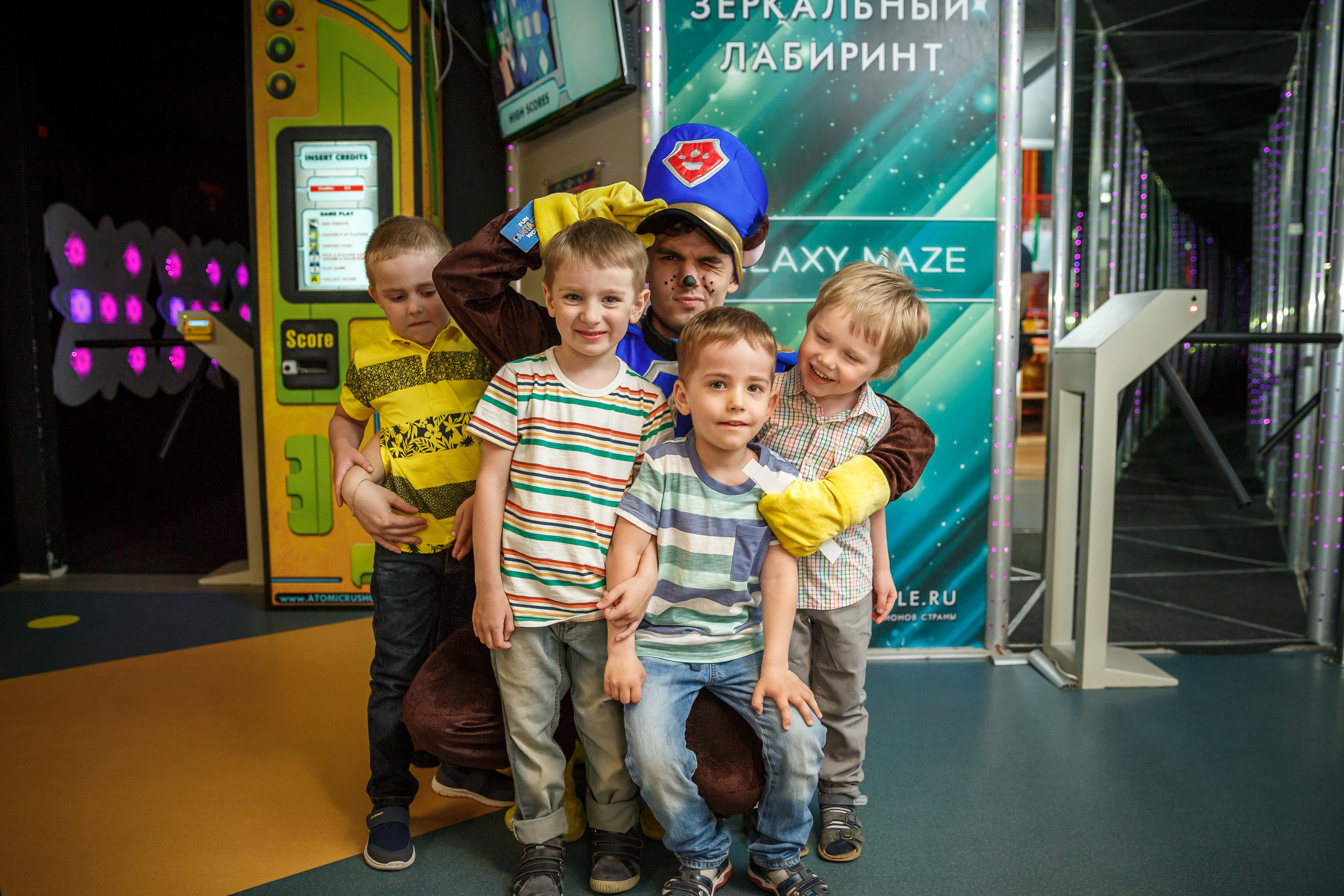 Фотосессия на детский день рождения в Королеве кафе Андерсон