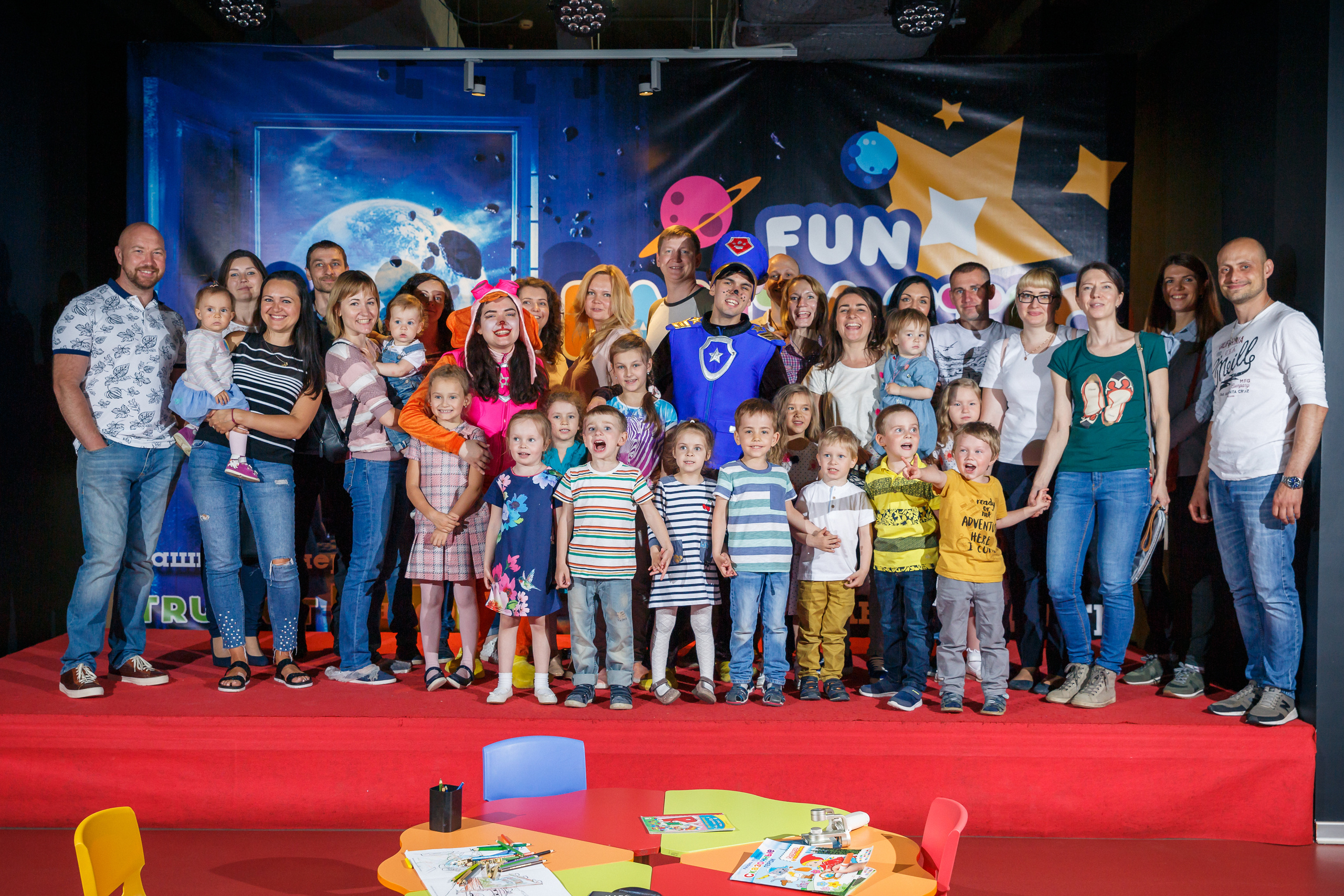 Фотосессия на детский день рождения в Королеве кафе Андерсон