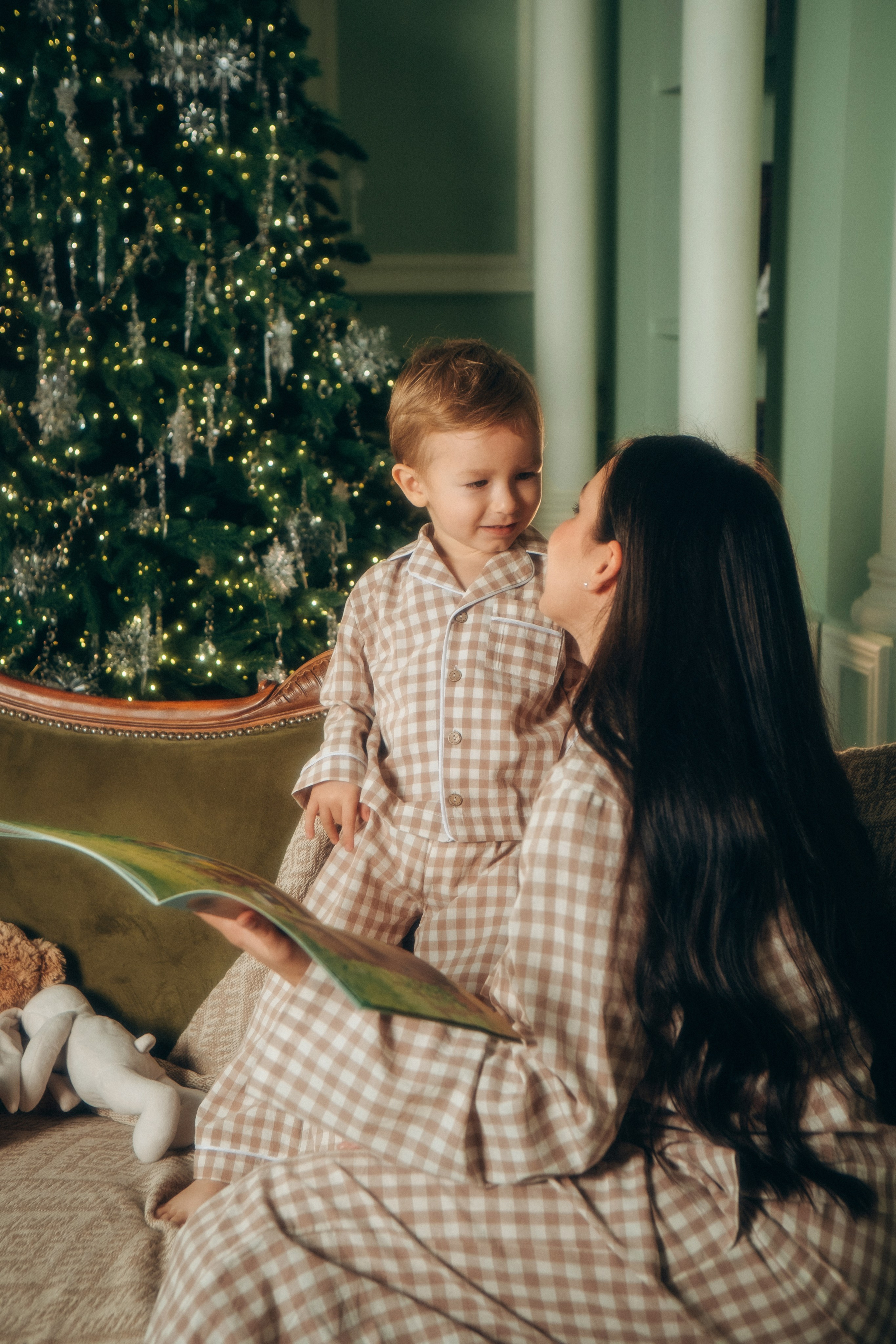 Семейная новогодняя фотосессия. Фотограф в Санкт-Петербурге Кристина Брянская