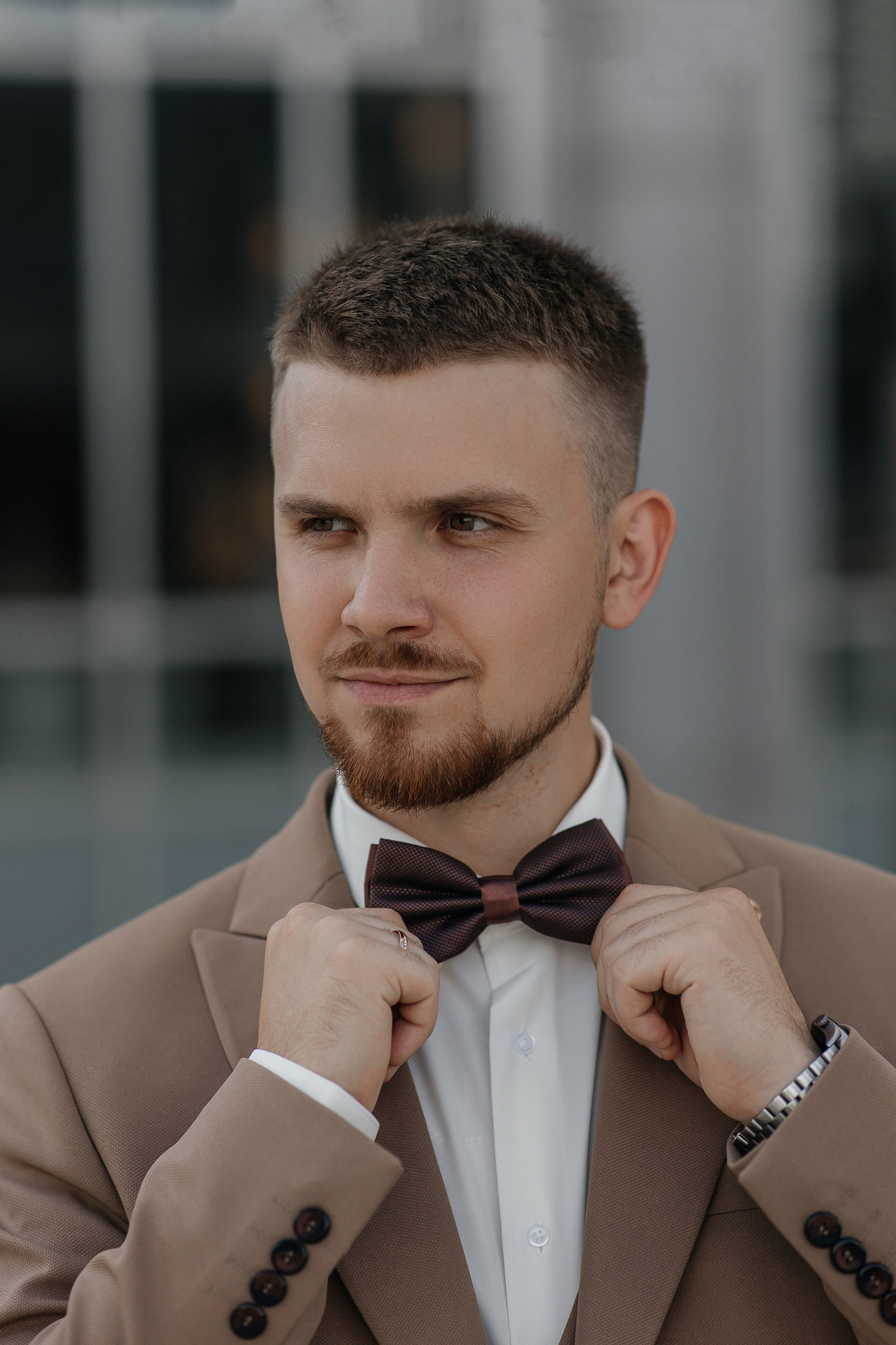 Свадебная фотосессия у Дома Музыки. Свадебный фотограф в Москве Дарья Олендарёва