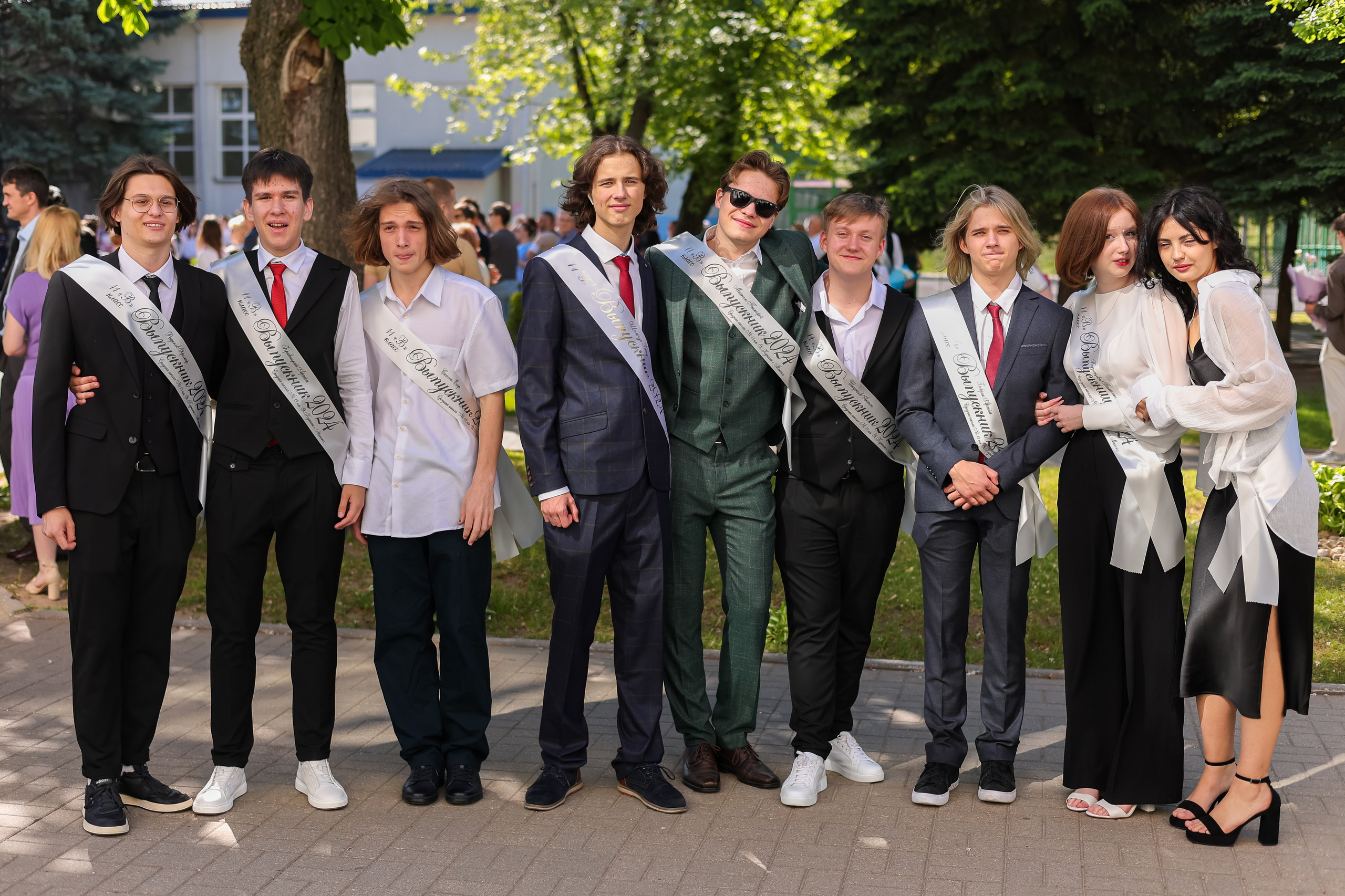 Последний звонок в СШ№ 19 г.Минска. Свадебный фотограф Беларусь Ольга Козыренко