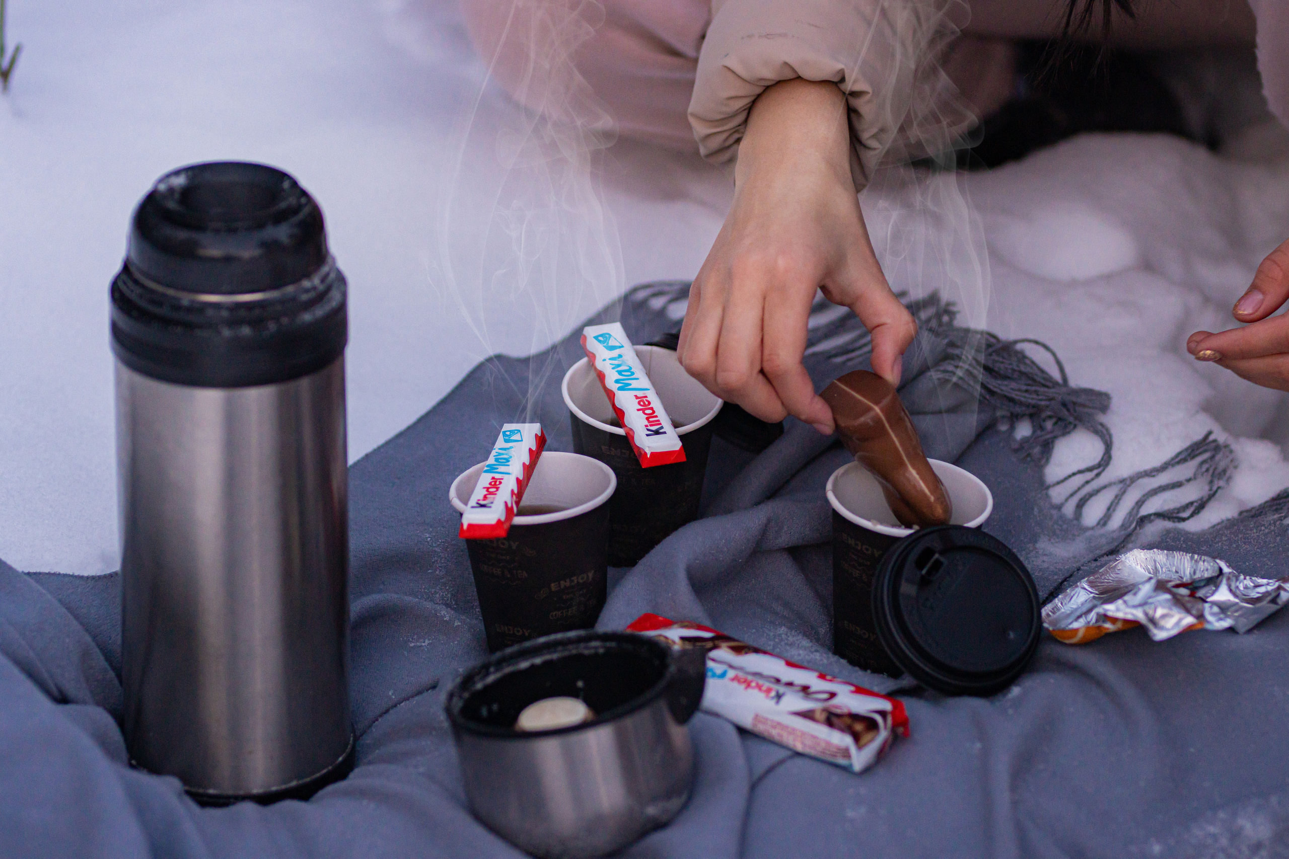 Фотосессия в еловом лесу Подружки