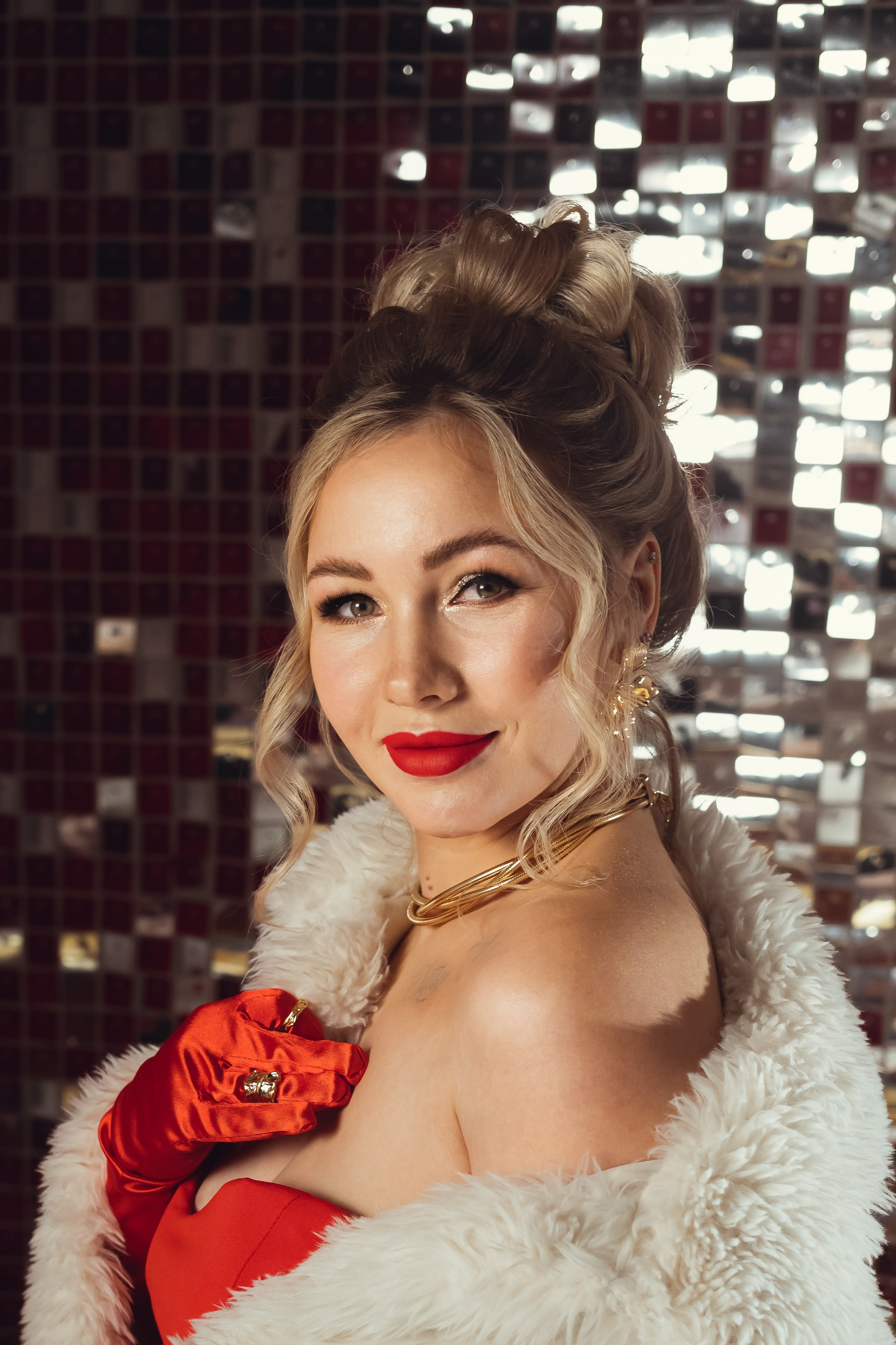 Новогодняя фотосессия в студии