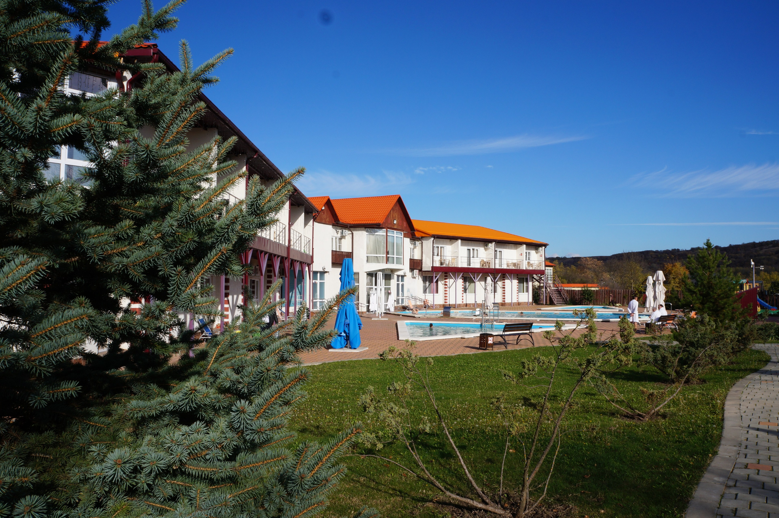 Парковая зона на термах