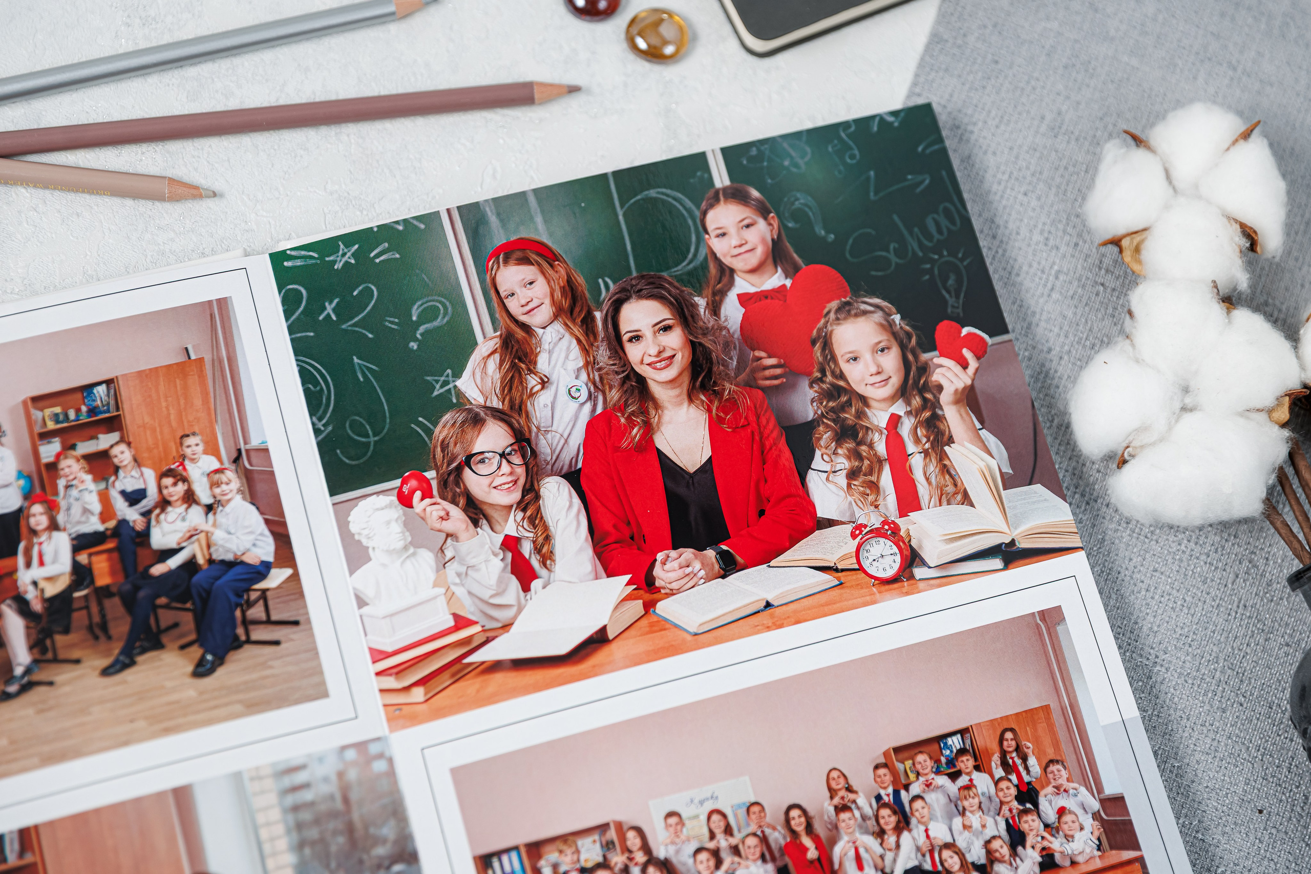 Выпускные альбомы 4 класс. Семейный и детский фотограф Комина Елена, Власиха, Одинцово