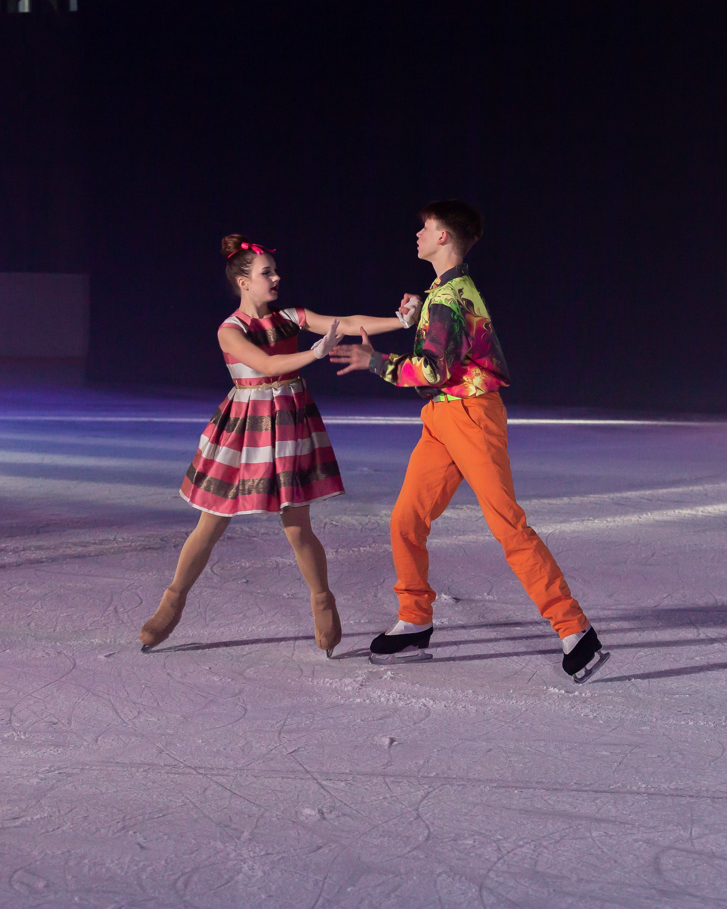 Отчетный концерт. Театр на льду АЛЕКО. Репортажный фотограф в Москве