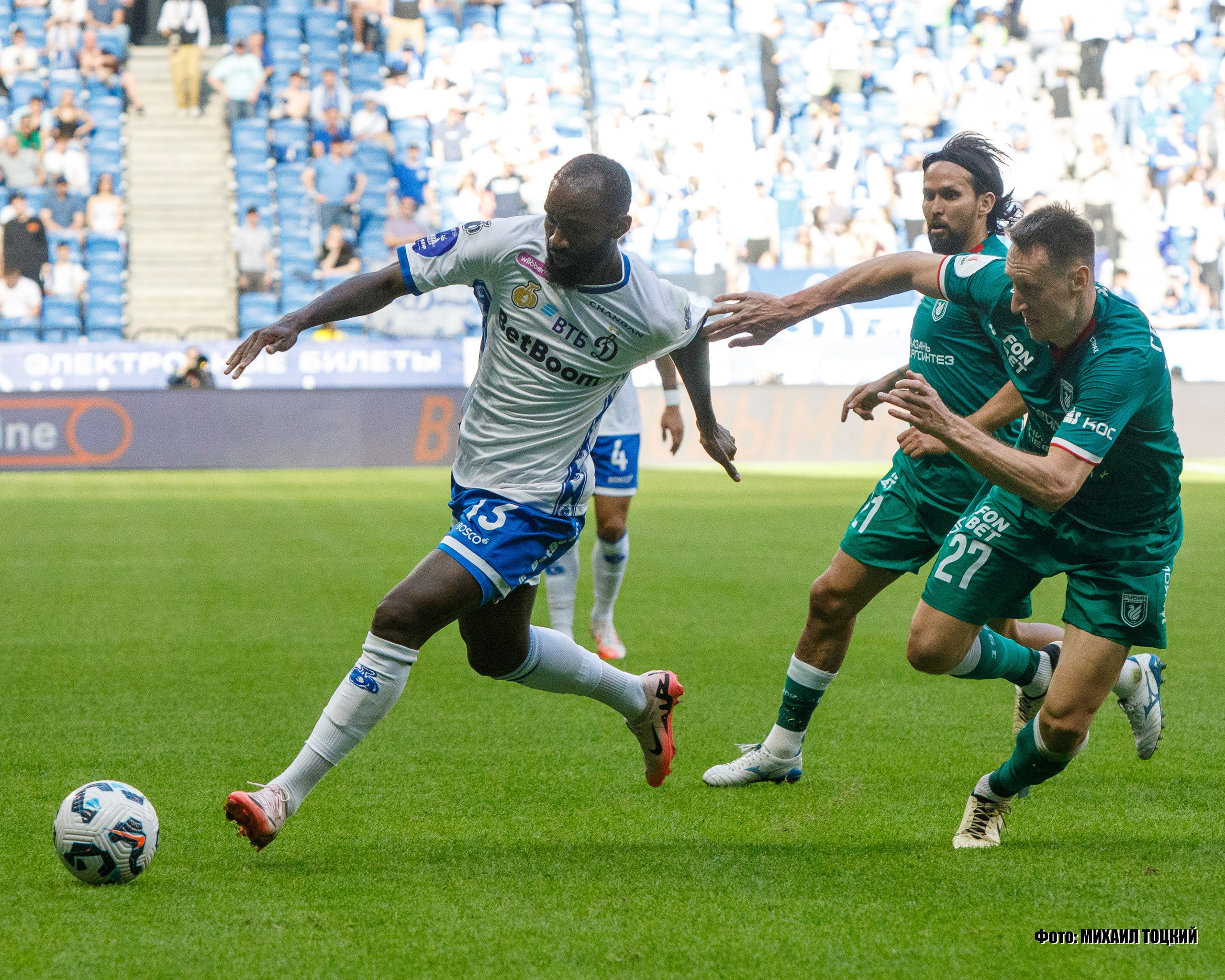 Фоторепортаж. РПЛ 25 тур. Динамо — Рубин. Михаил Тоцкий портретный и репортажный фотограф в Москве