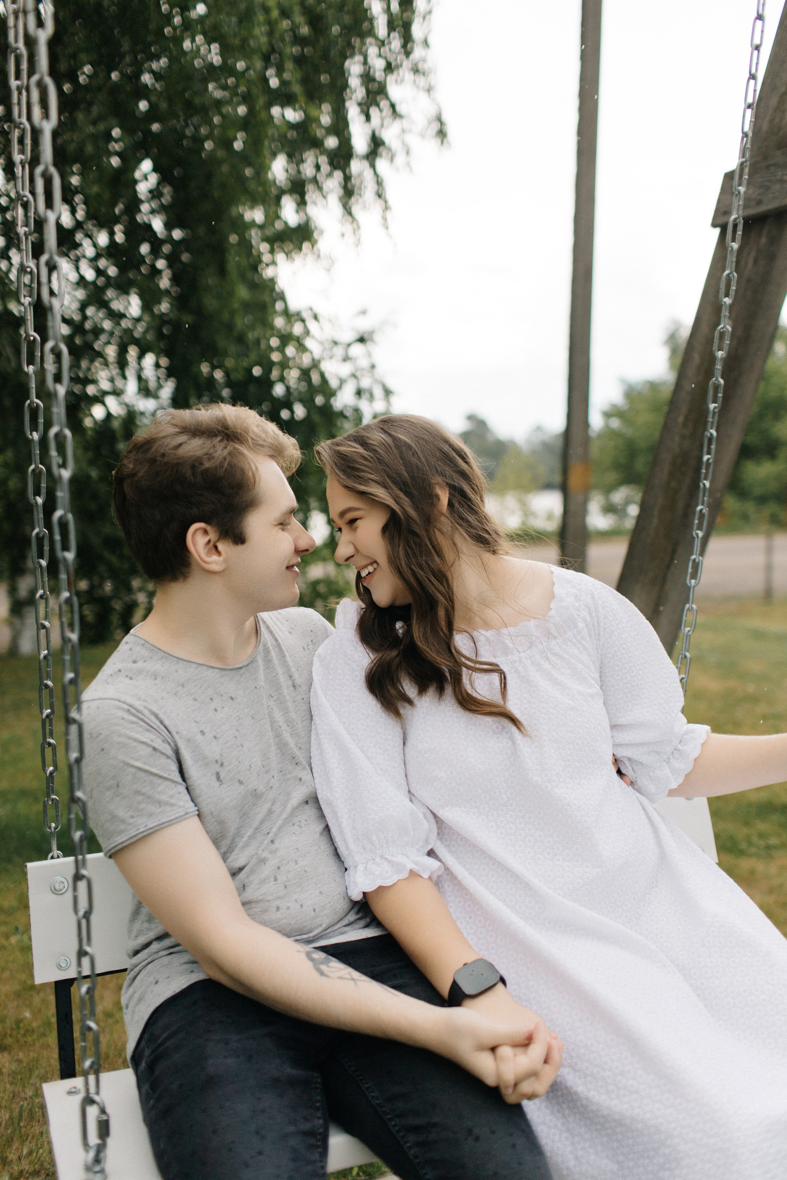 Никита и Виктория. Love Story под дождём в усадьбе «Хорошее место». Сергеев Алексей. Фотограф