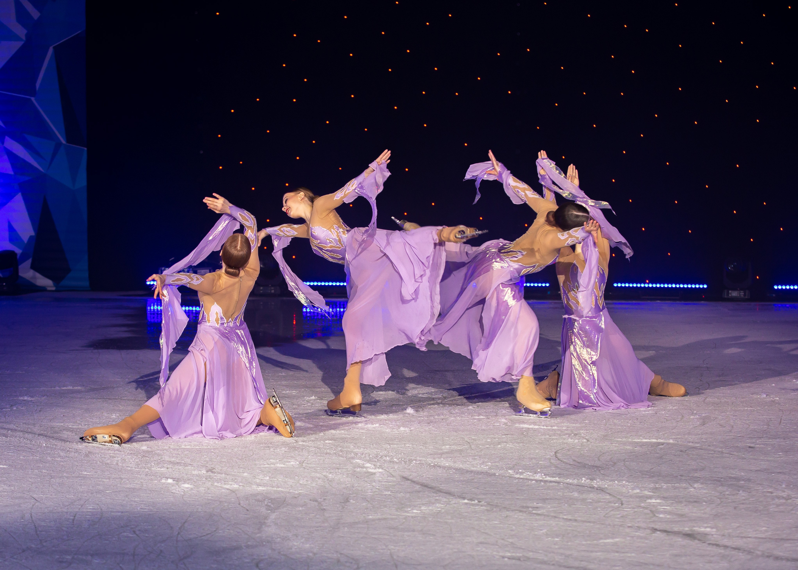 Отчетный концерт. Театр на льду АЛЕКО. Репортажный фотограф в Москве
