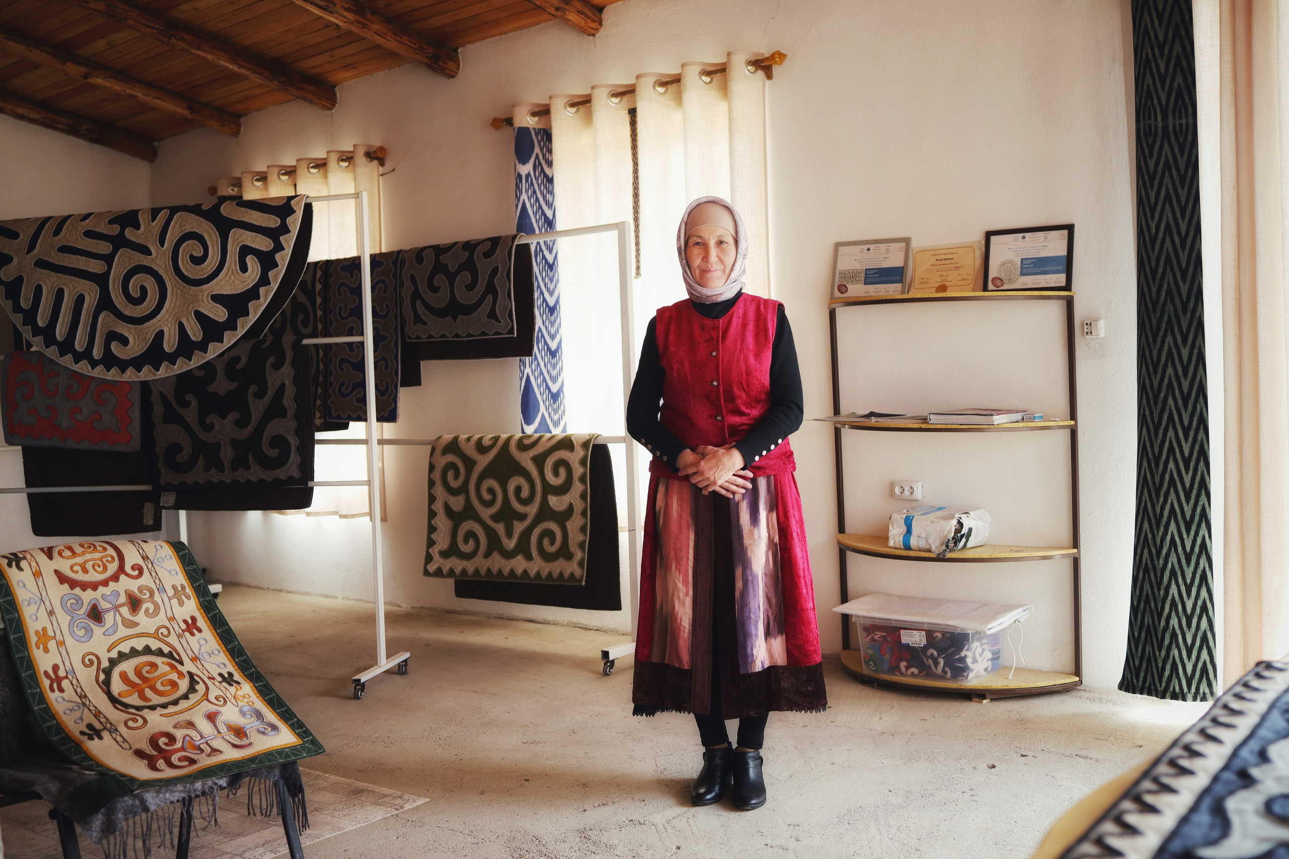 Zhanyl Baisheva, UNESCO ICH / Kyrgyzstan 2024. POLINA MÔMOT