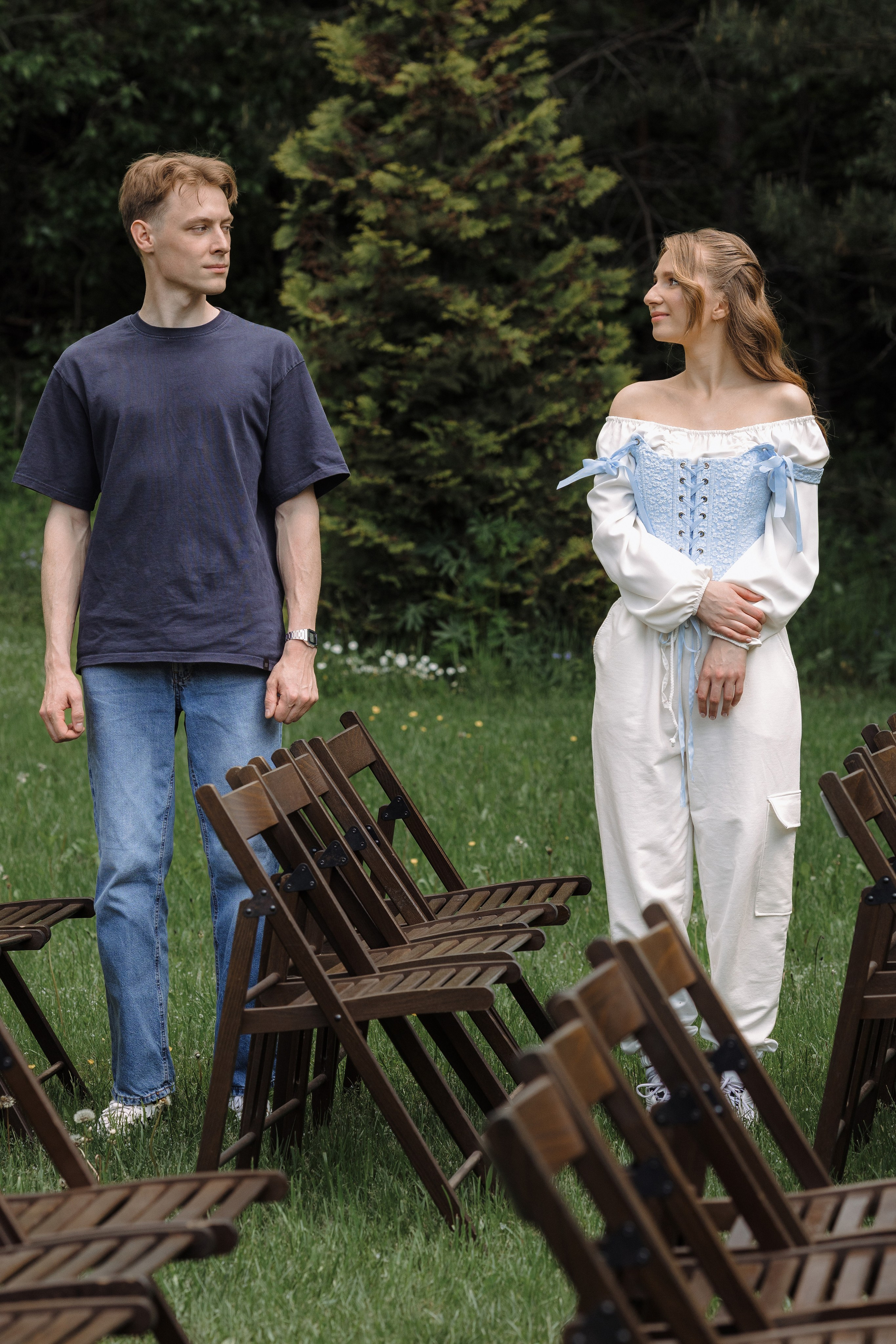 Свадебная фотосессия пары в Агроусадьбе Дачка бай