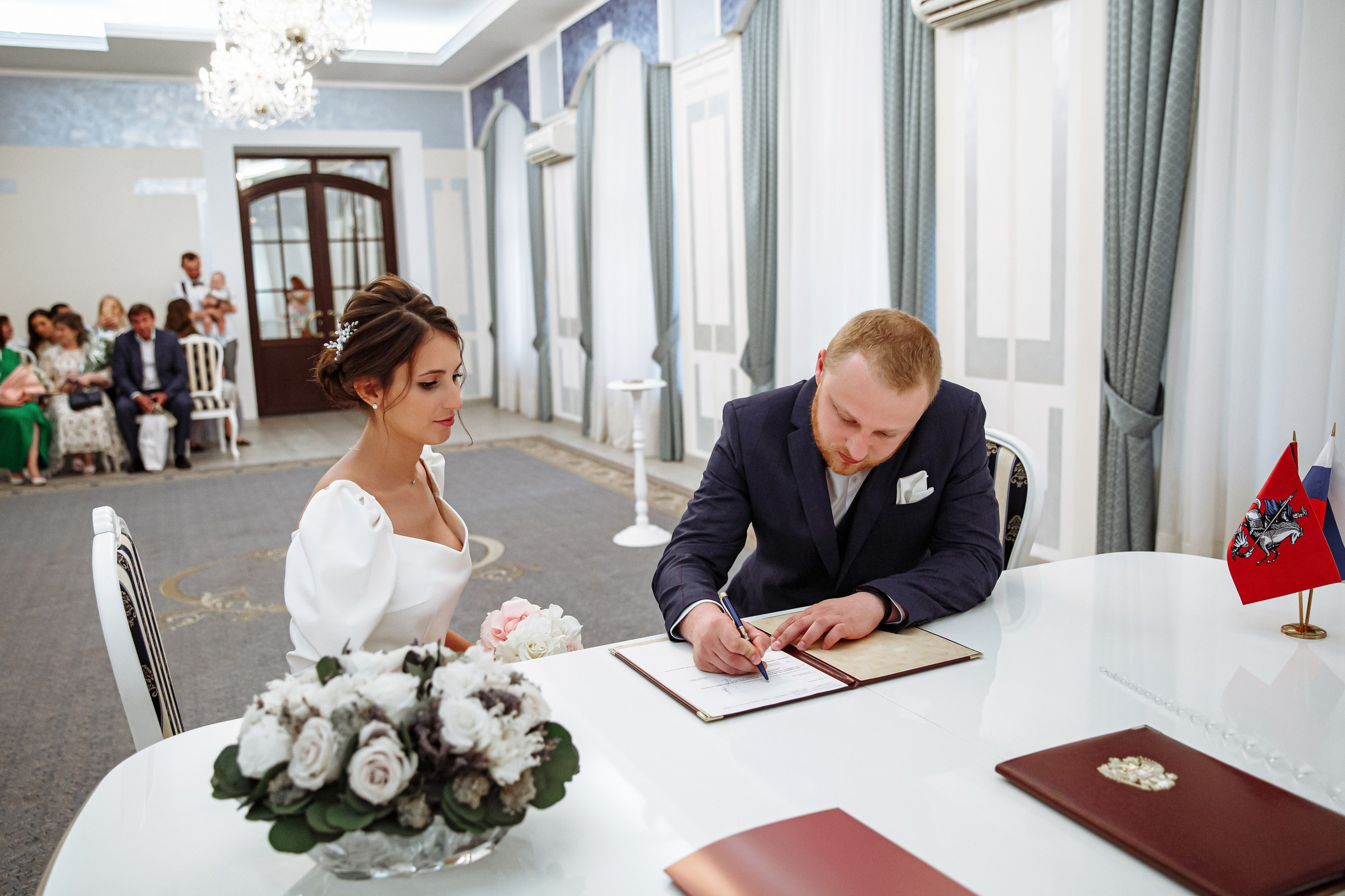 Роспись в дворце бракосочетания №3 Москва