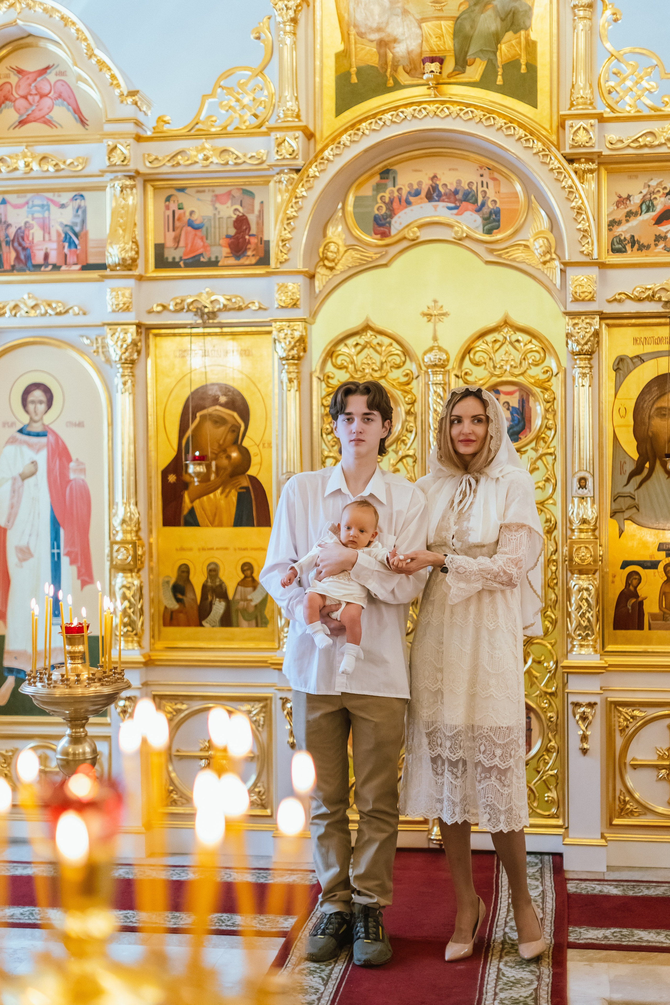 Фотосессия крещения в г. Московский. Фото и видео Москва. Свадебный фотограф, видеограф, фотосессии, видеосъемка