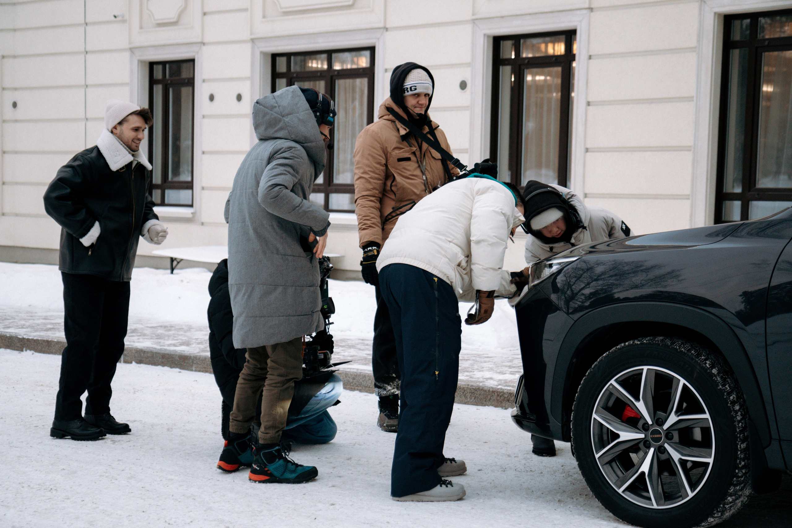 Backstage Exeed Russia. Автомобильный фотограф и видеограф в Новосибирске|Александра Косухина