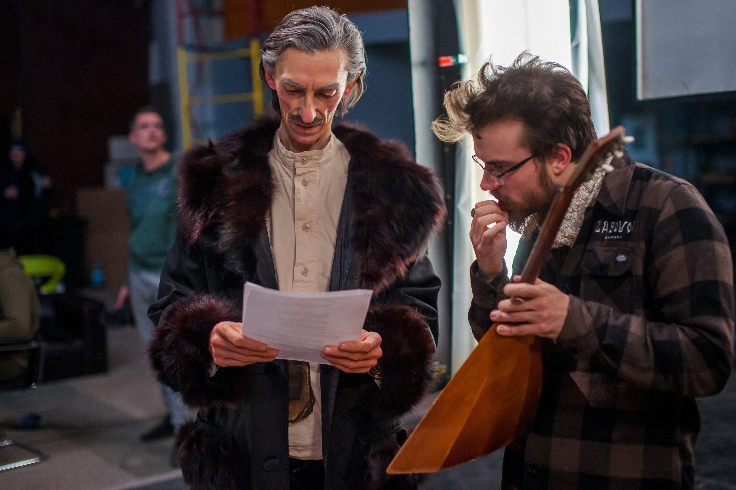 Backstage — Рождественская история. Репортажный фотограф в Москве Измалков Артем