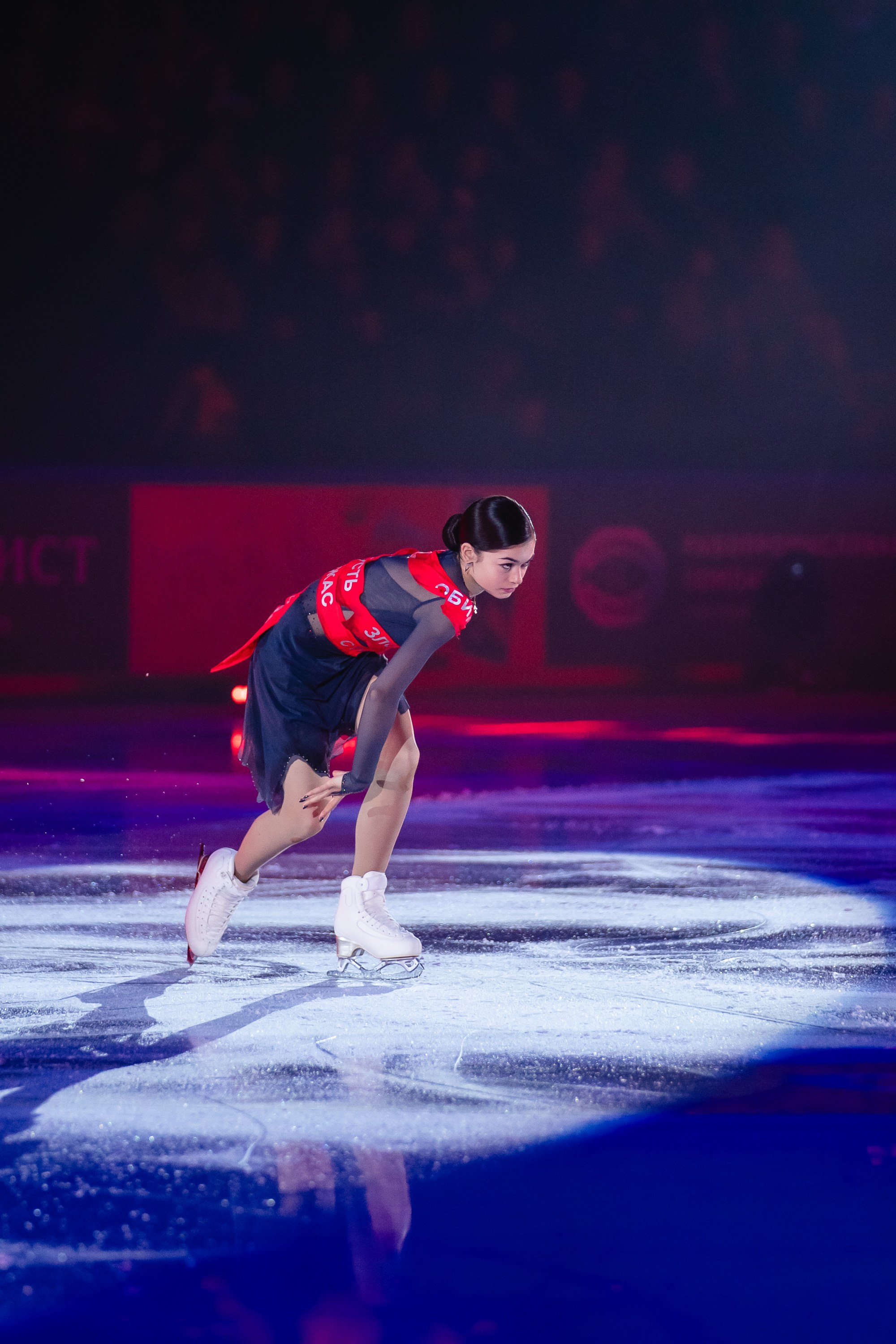 Шоу «Чемпионы на льду» в Новосибирске. Воробьева Ксения — Спортивный и танцевальный фотограф Новосибирск