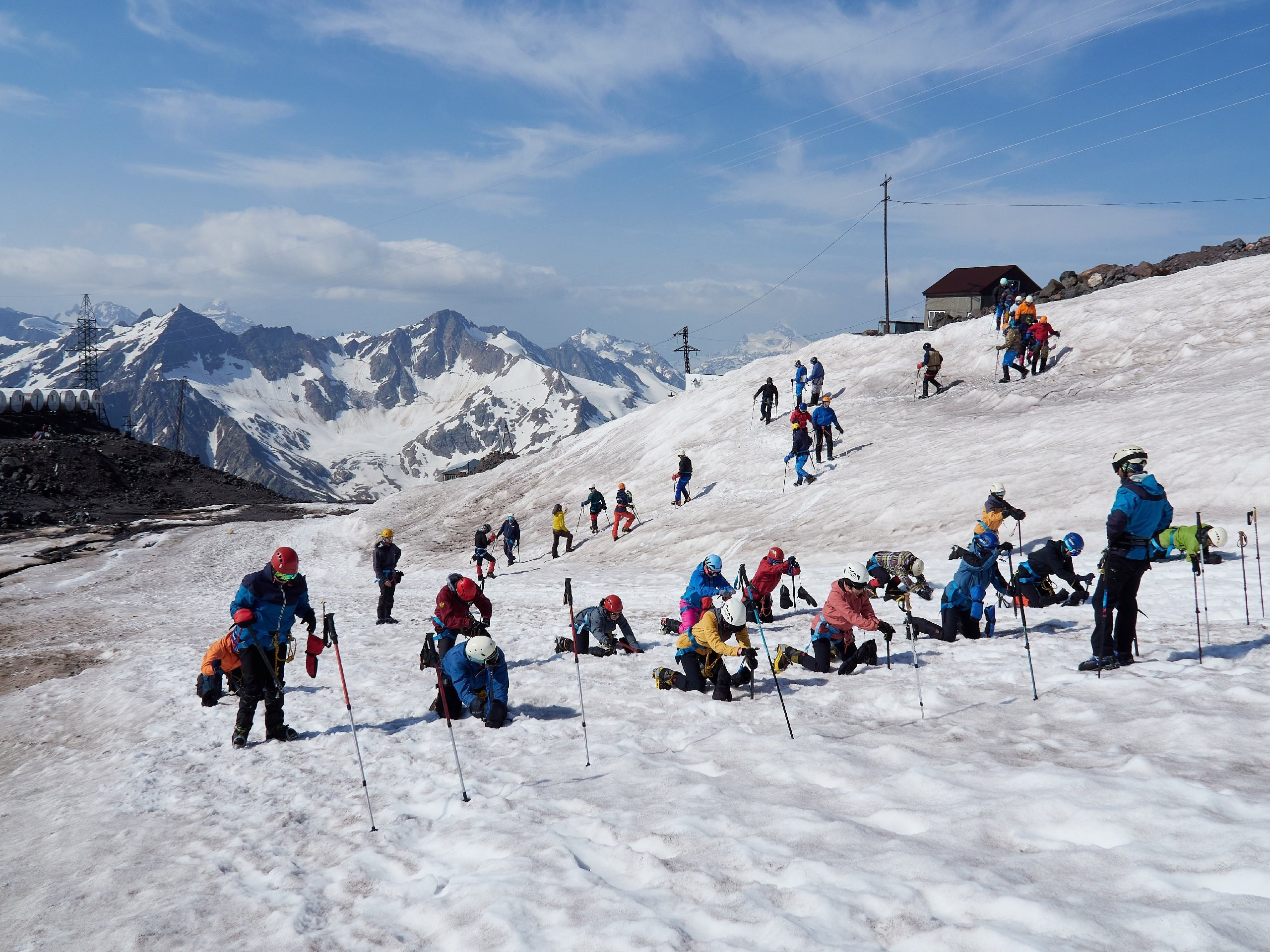 Горный, высотный Фотограф на Эльбрусе Георгий
