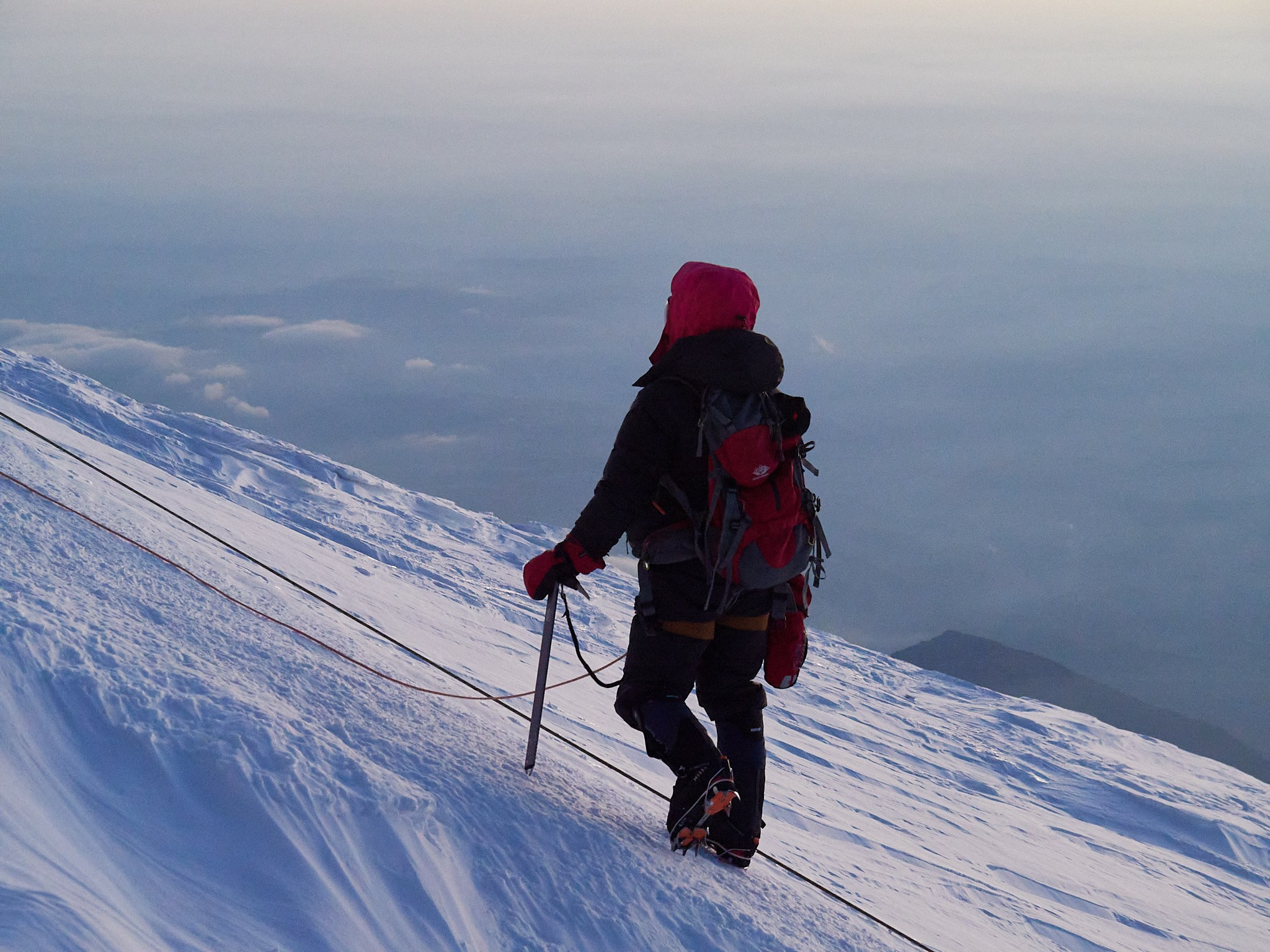 Горный, высотный Фотограф на Эльбрусе Георгий