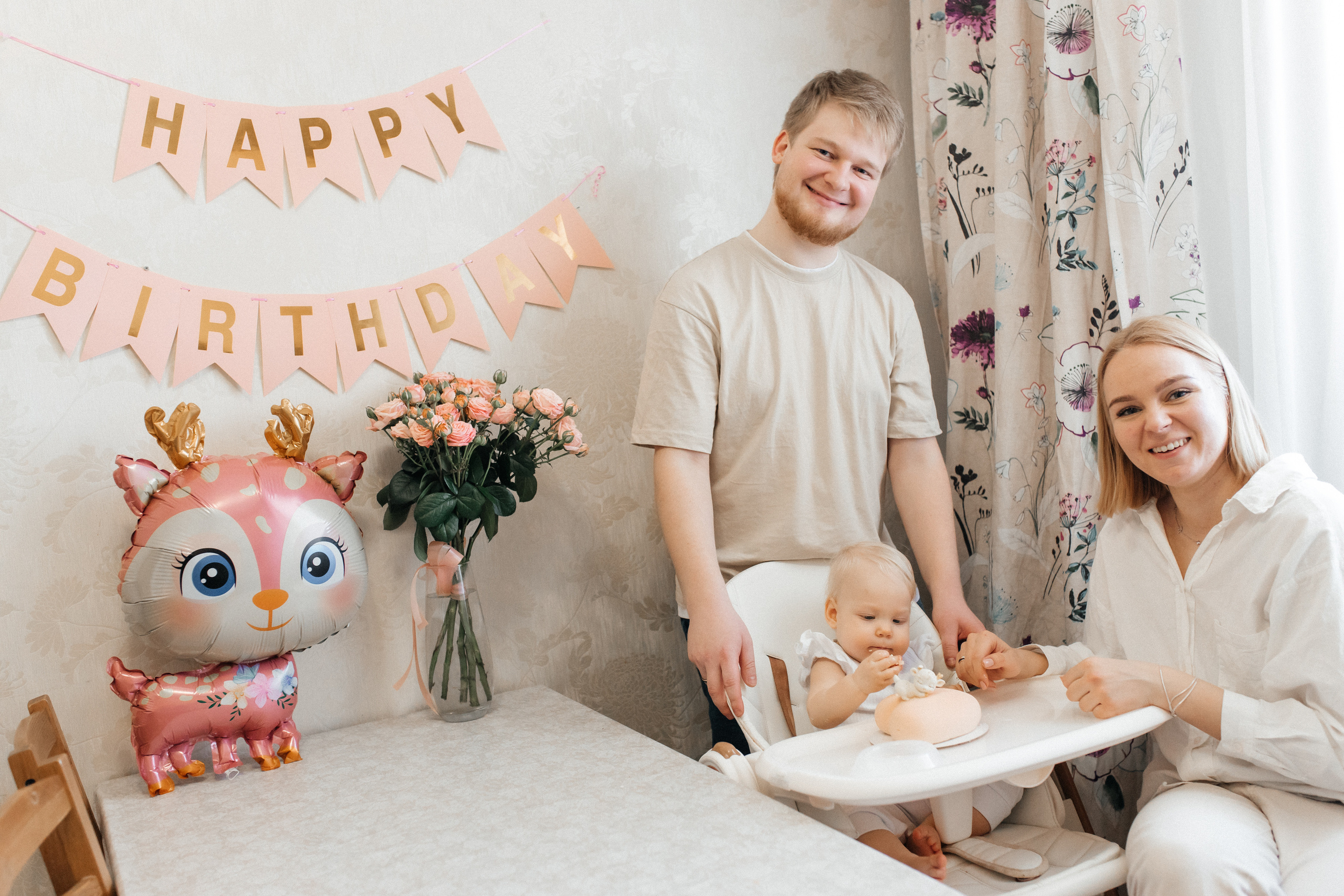 Агуше 1 годик. Семейный и портретный фотограф в Новосибирске Мария Хлебус
