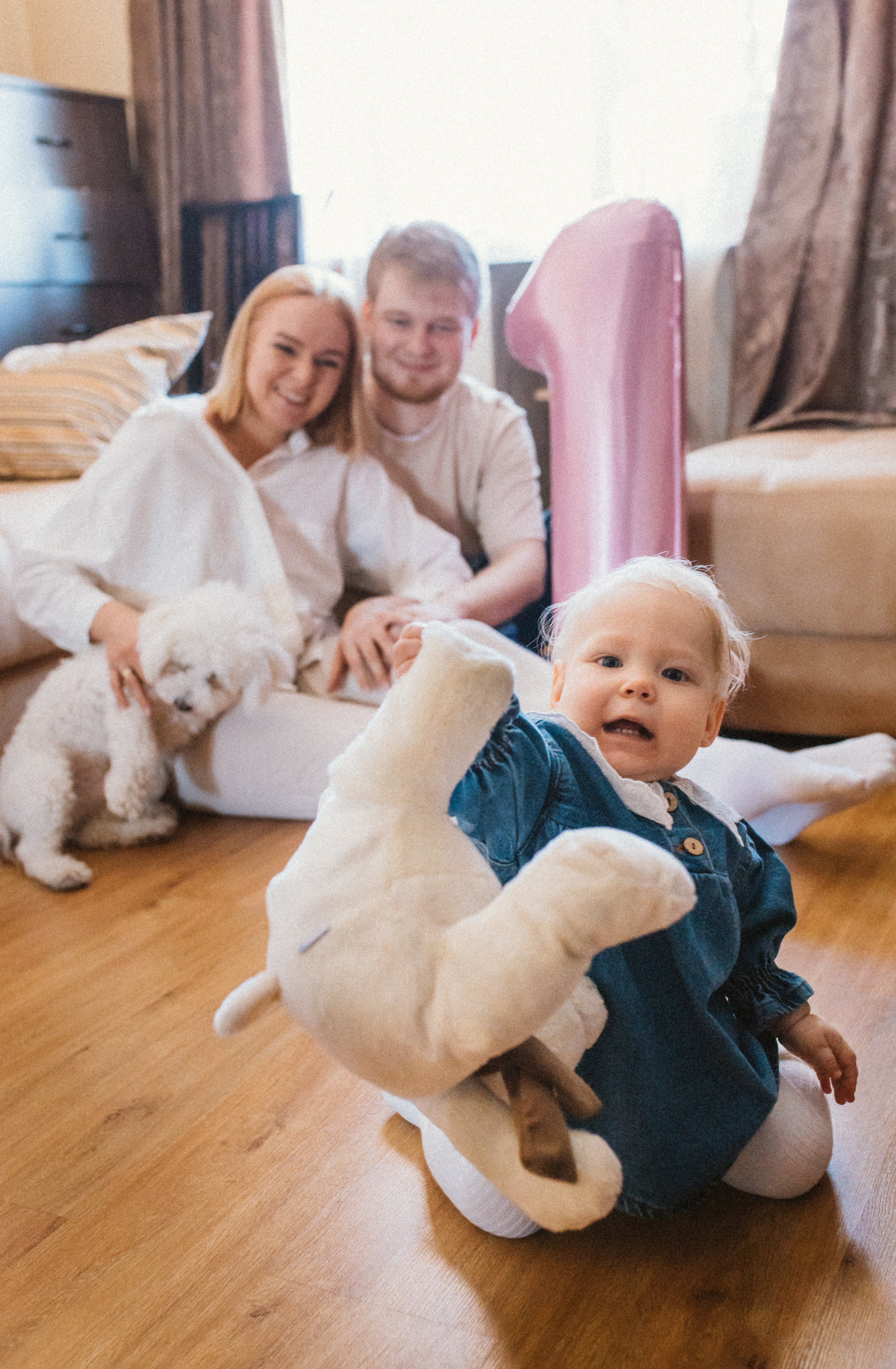 Агуше 1 годик. Семейный и портретный фотограф в Новосибирске Мария Хлебус