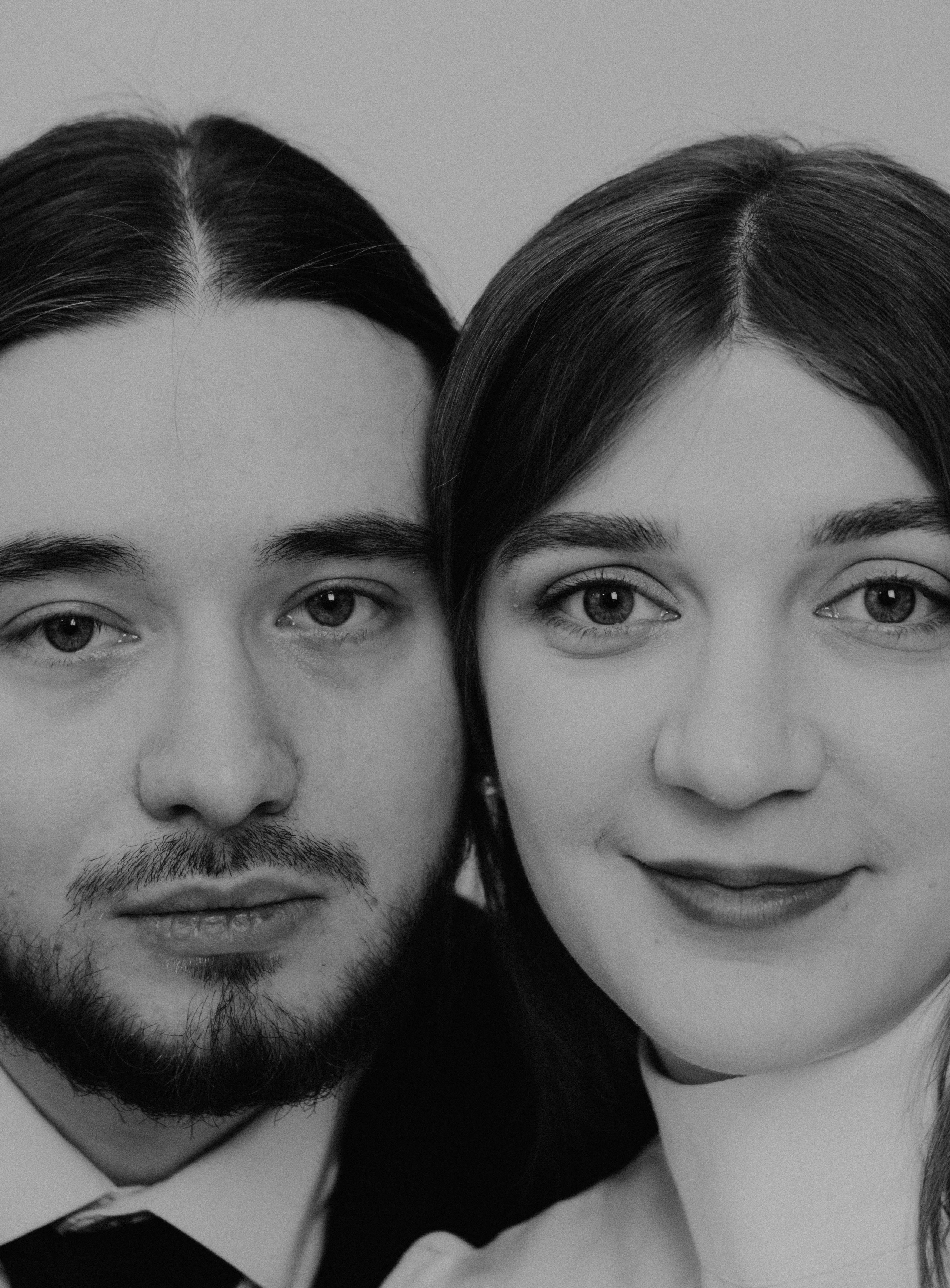 любовь на свадебных фотографиях близко глаза