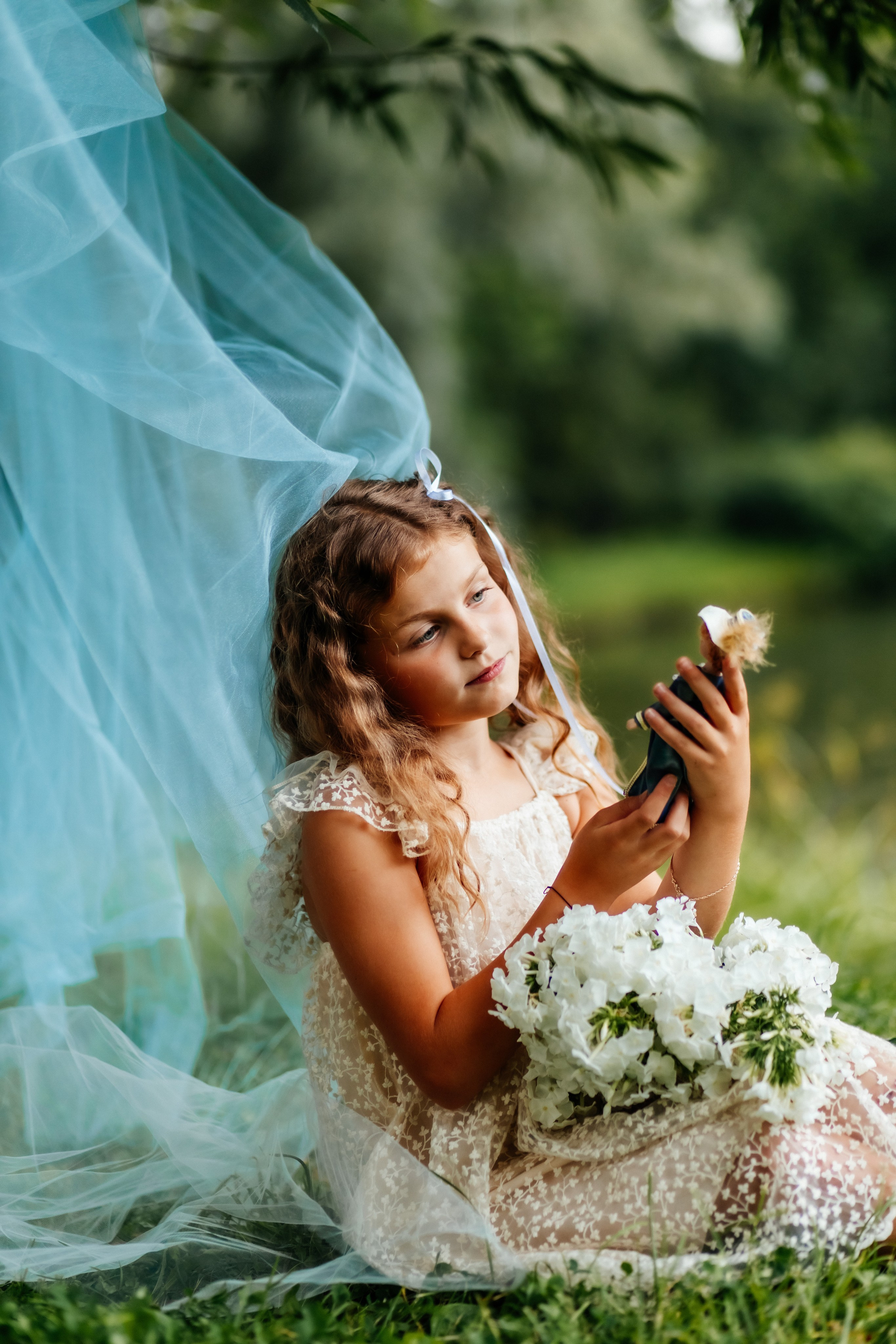 Фотосессия мама и дочка в парке