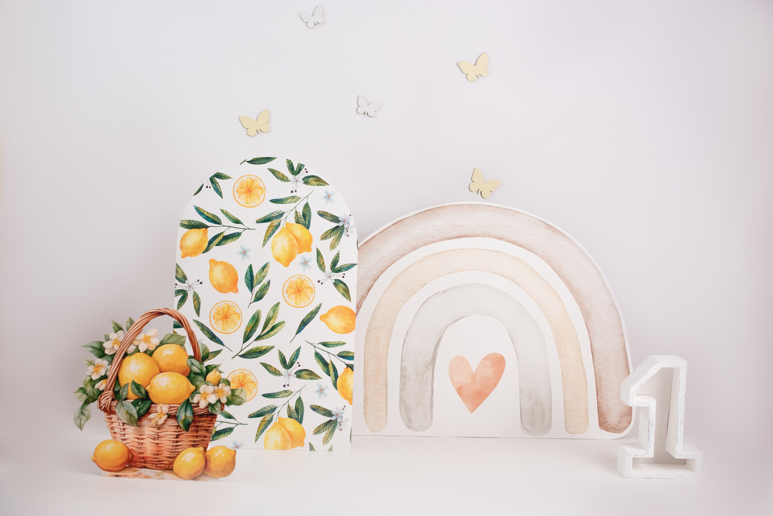 Фотозоны на Годик «Крафт». Фотограф Новорожденных во Владивостоке Ольга Галаницкая