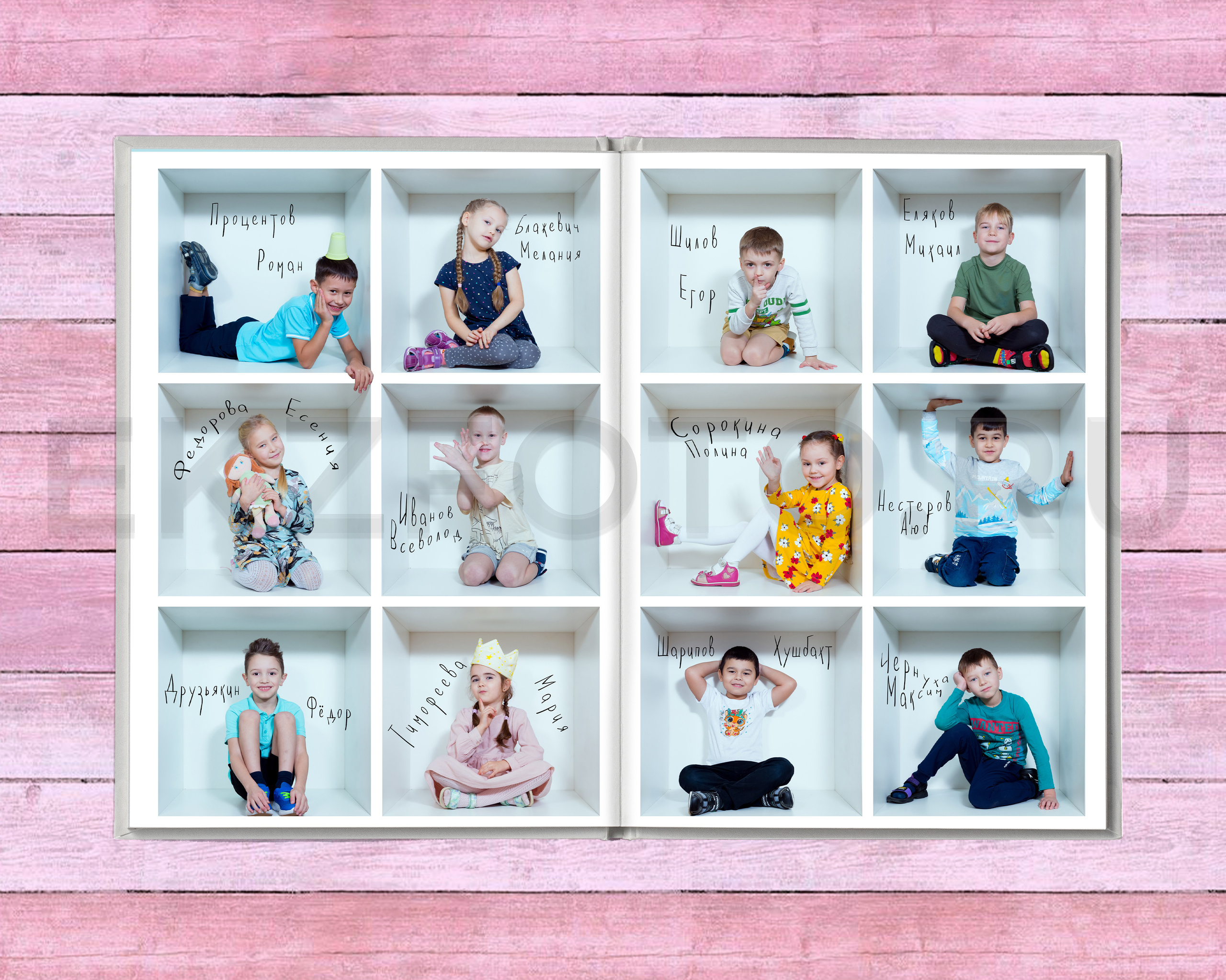 «КУБИКИ» В САДУ. ФОТОСЪЕМКА + ФОТОКНИГА, 21×30 см, 4 РАЗВОРОТА. Фотограф Екатерина Зайкова в Санкт-Петербурге