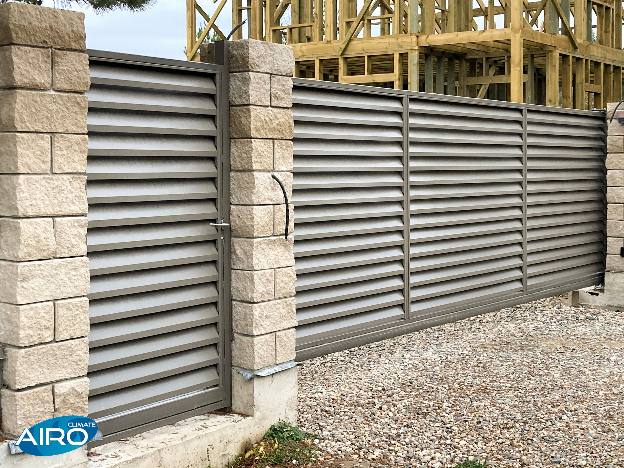 AIRO-HV. Заборы-жалюзи. Производство и монтаж