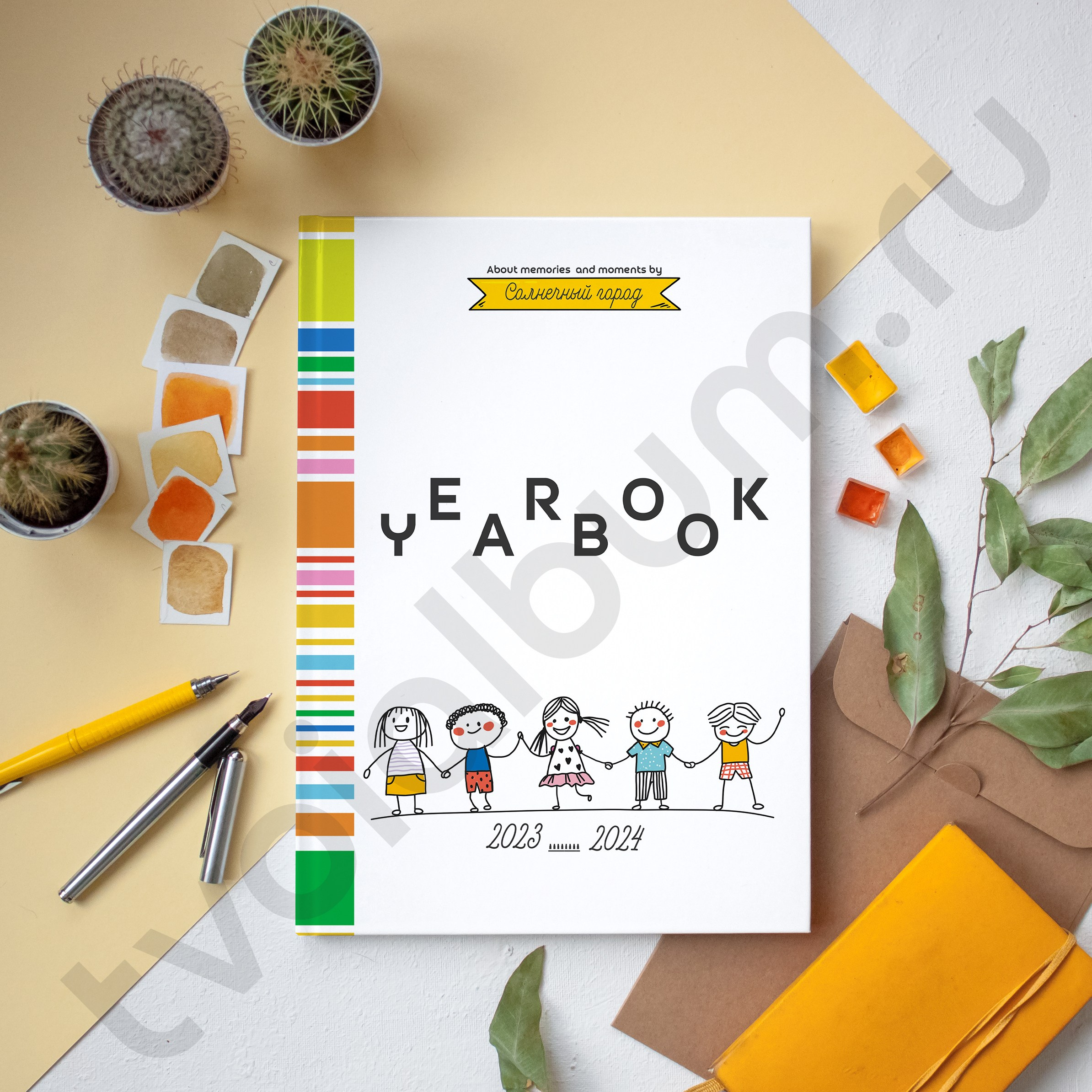 Индивидуальный фотоальбом YEARBOOK в детский сад для вашего ребенка. Выпускные альбомы в Туле и Тульской области для школ и детских садов