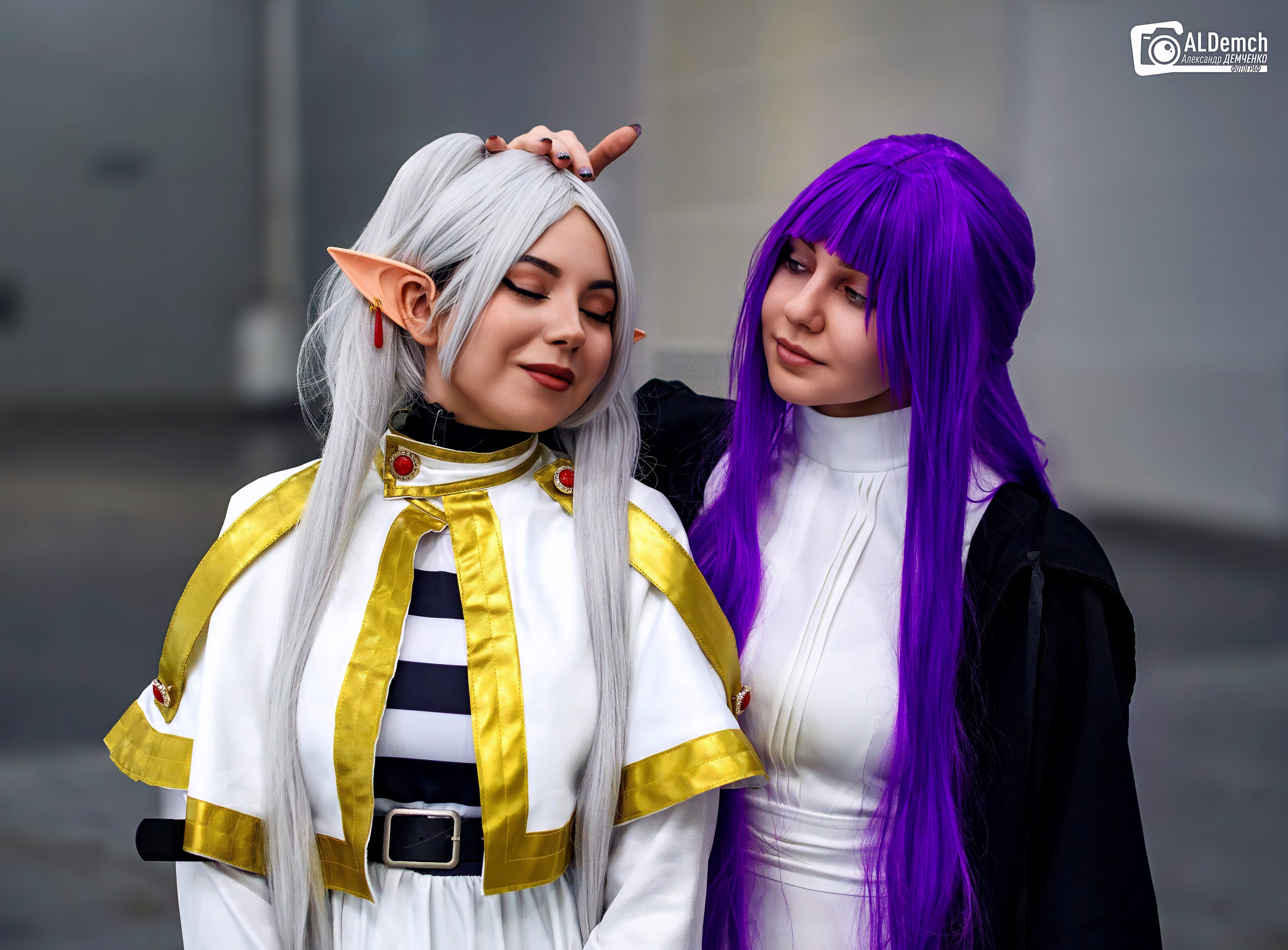 Freeren and Fern Sousou no Frieren cosplay photos