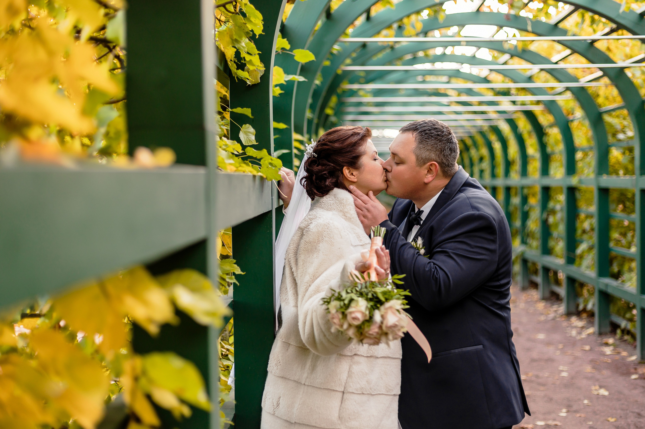 Идеи для свадебной осенней фотосессии