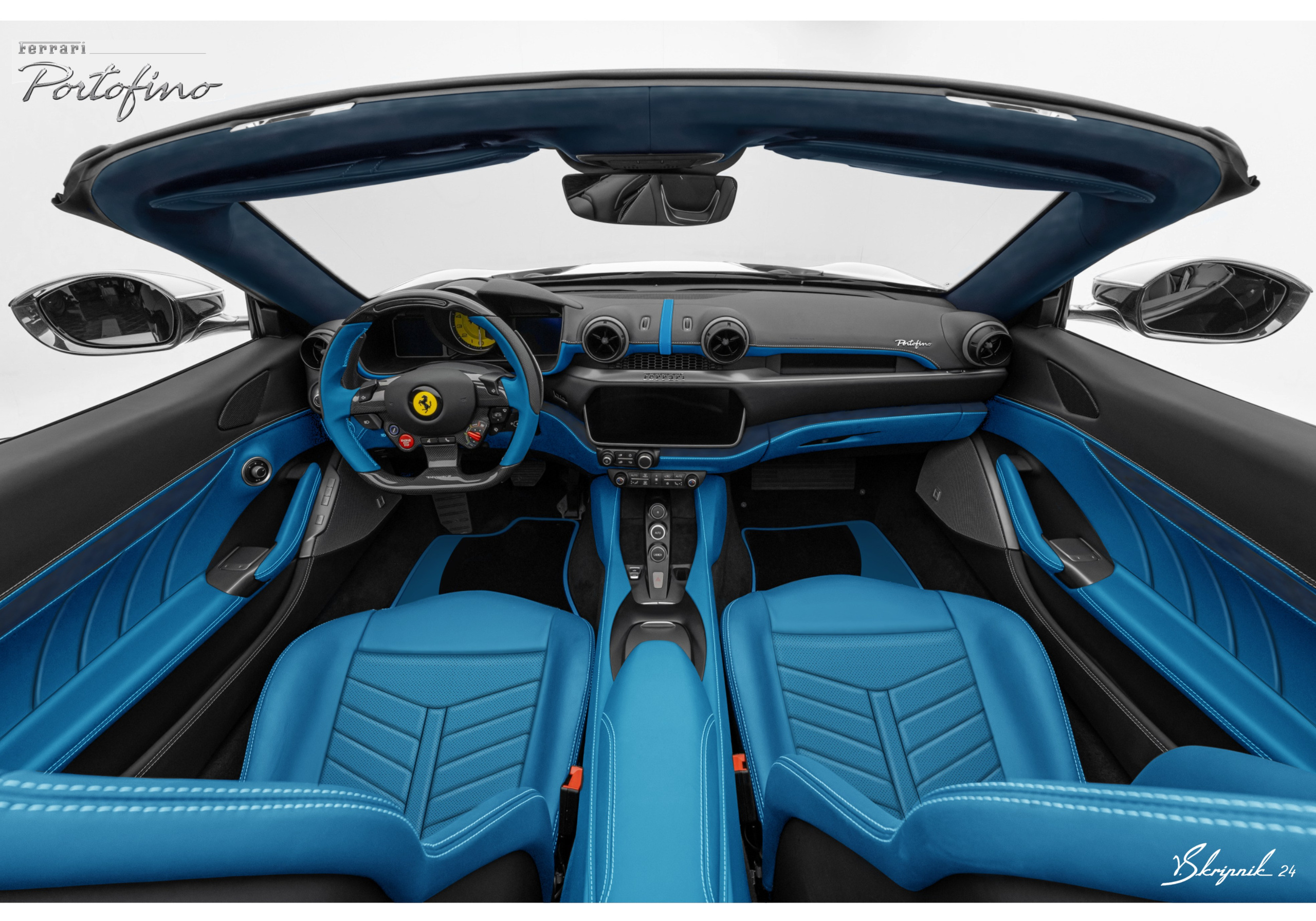 Ferrari Portofino. Design Yachts and Cars