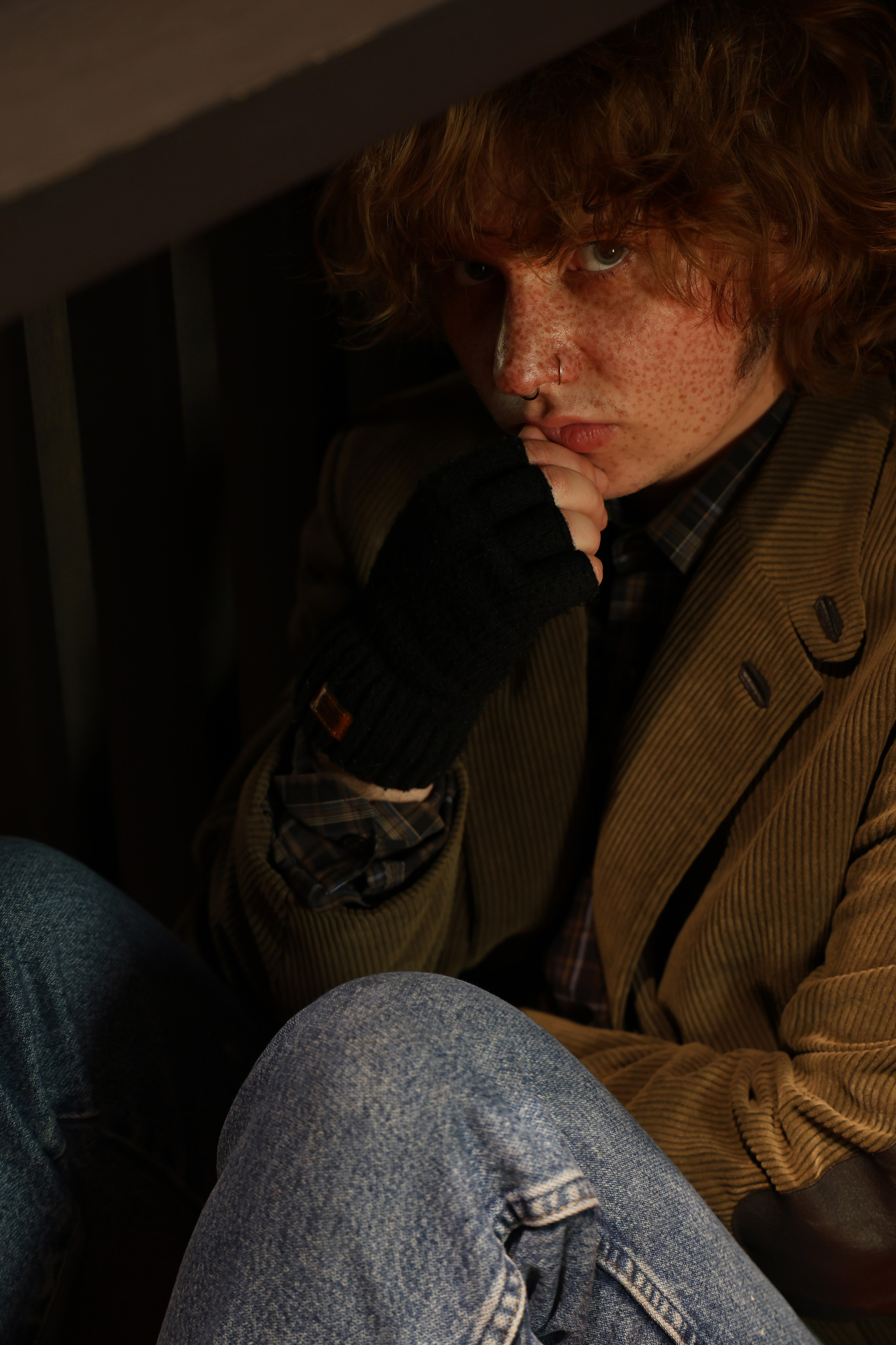 Веснушки — это весна. Портретный фотограф в Москве Блинова Мария