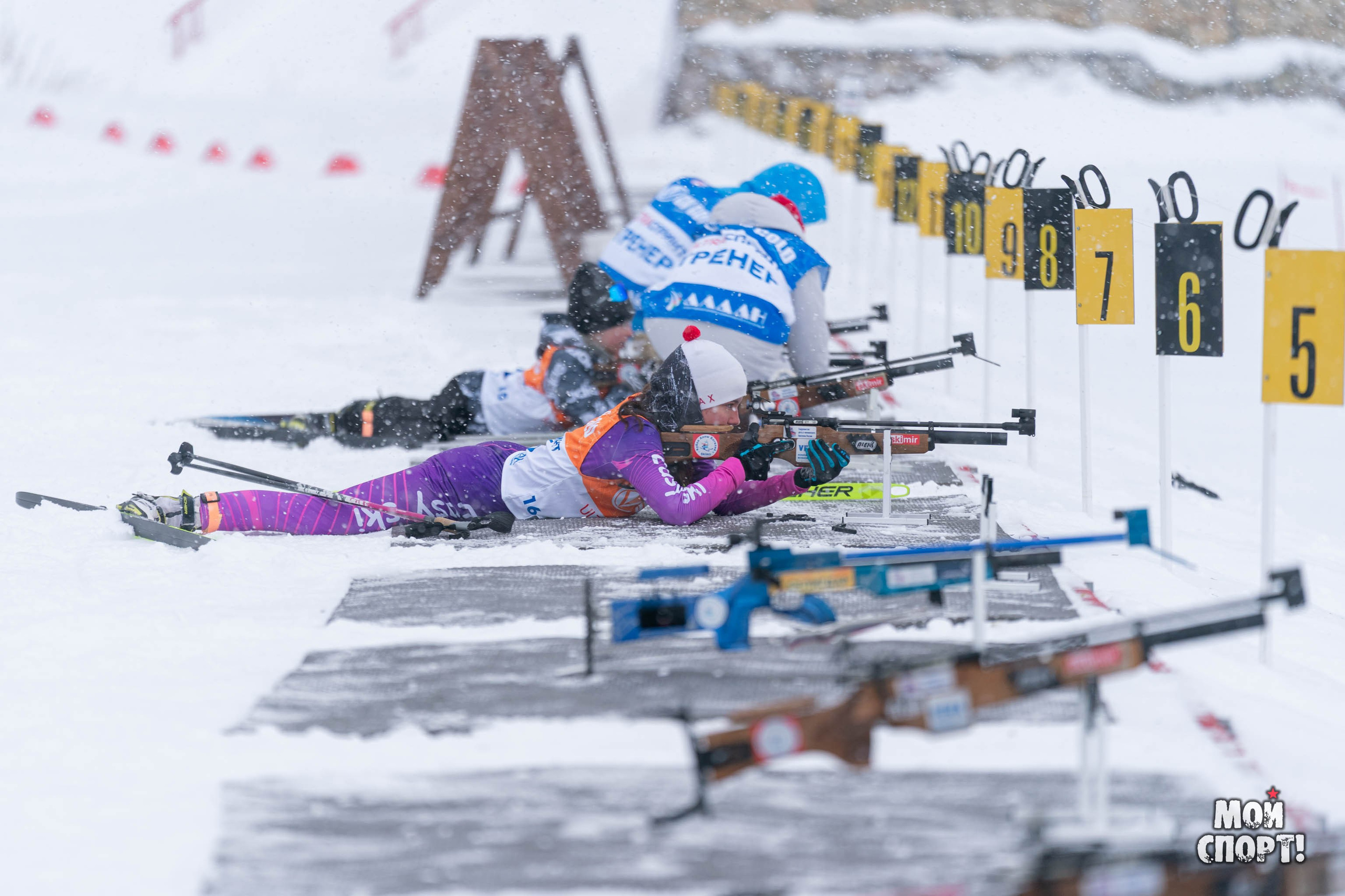 Ультра-спринт по биатлону 2025. Студия «Мой Спорт!» — все о спорте в Якутии