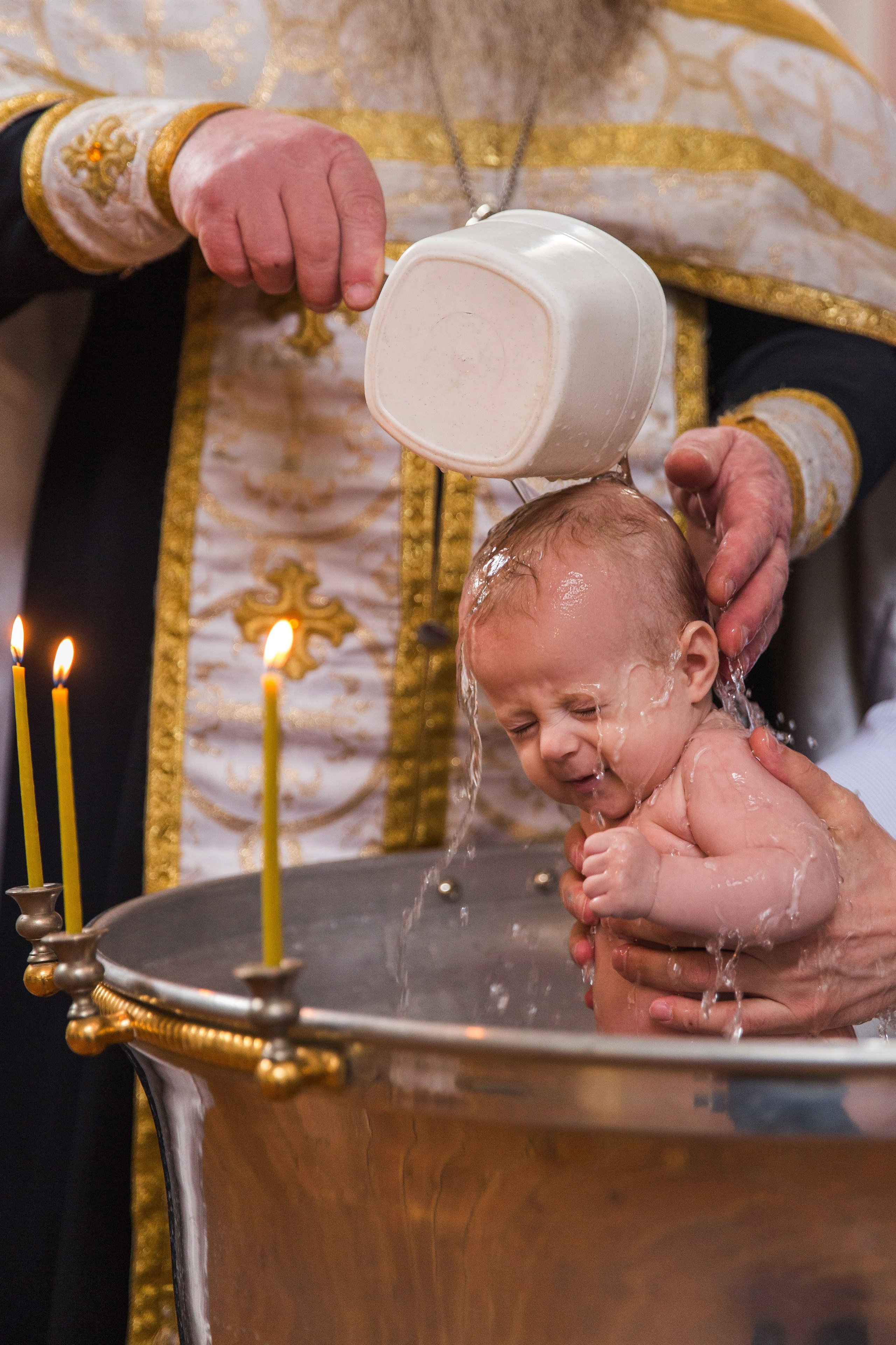 Фотосъемка церемонии крещения