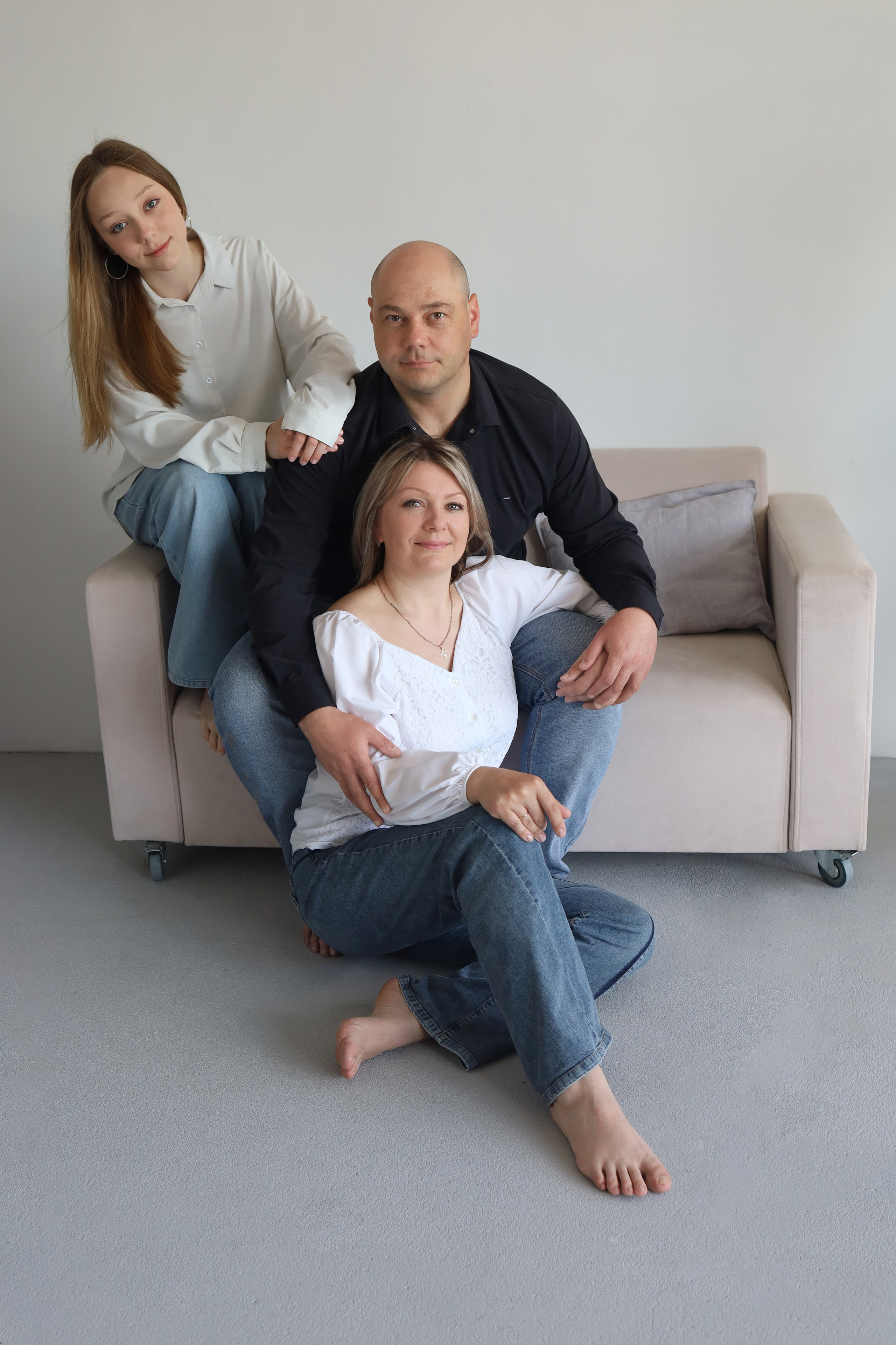 Александр, Анна и Настя. Семейный фотограф в Казани Римма Гатауллина