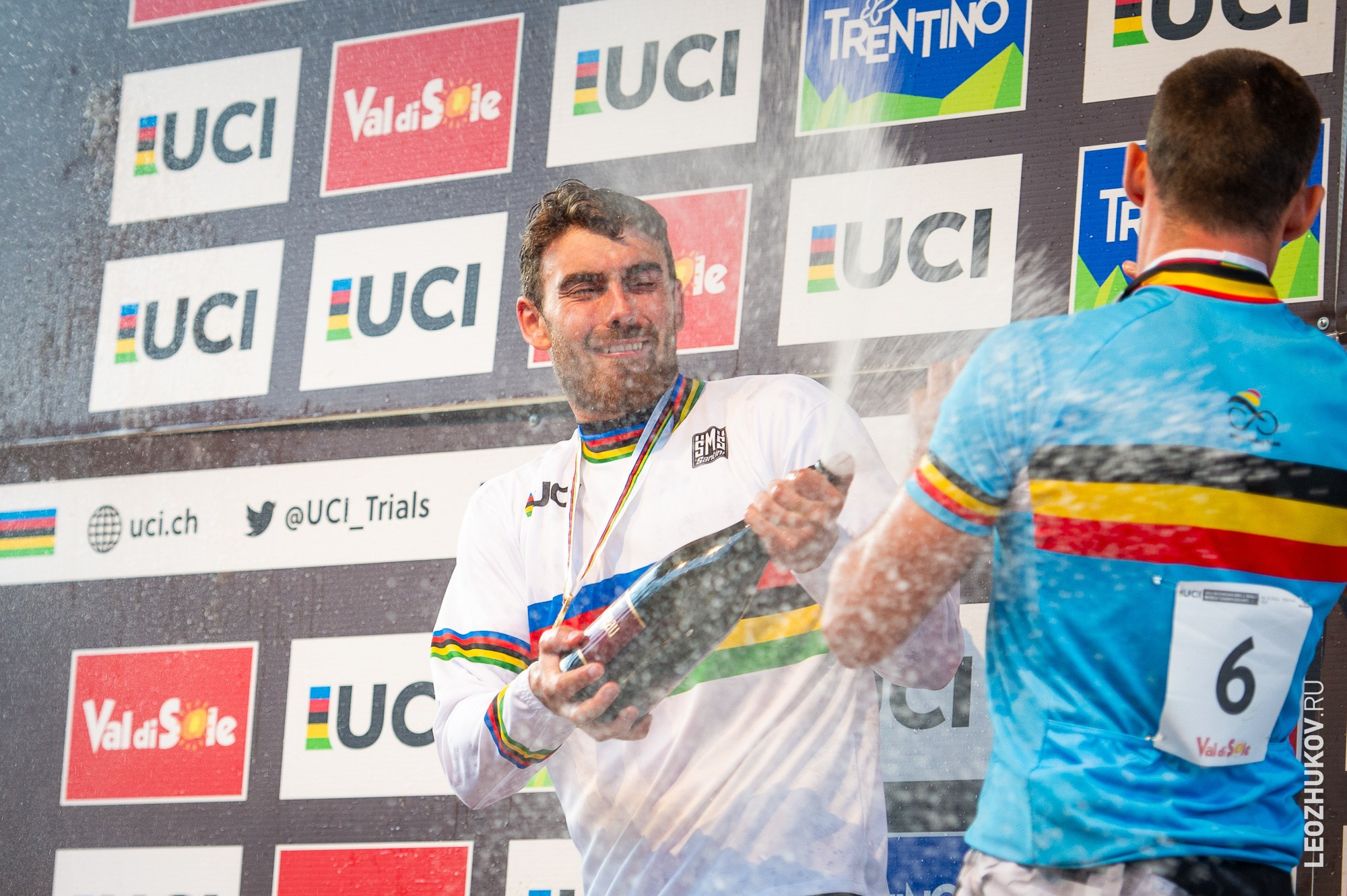 UCI Trials World Championships 2016 — finals. Sports photographer Leonid Zhukov